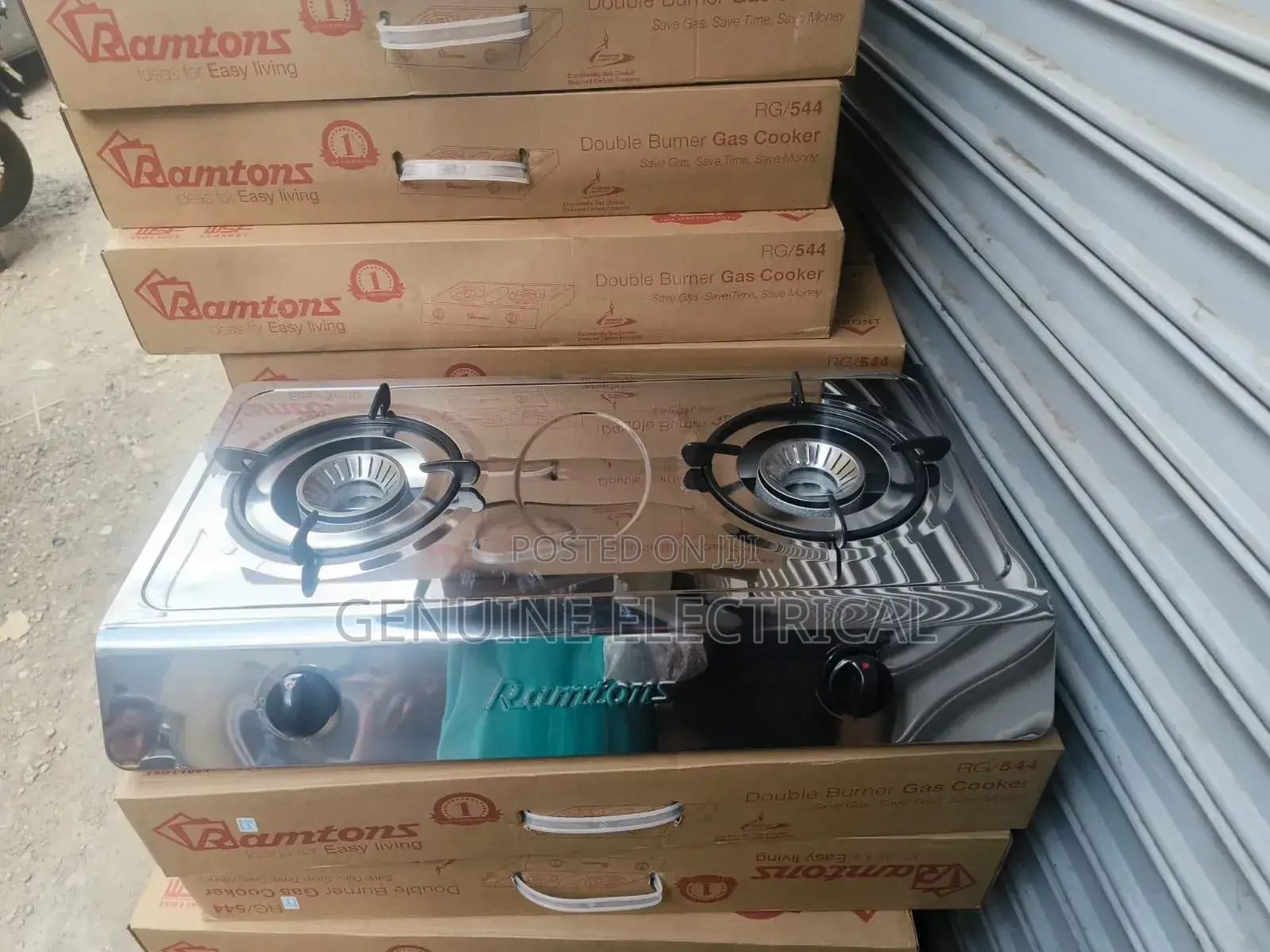 Ramtons Double Burner Gas Cooker