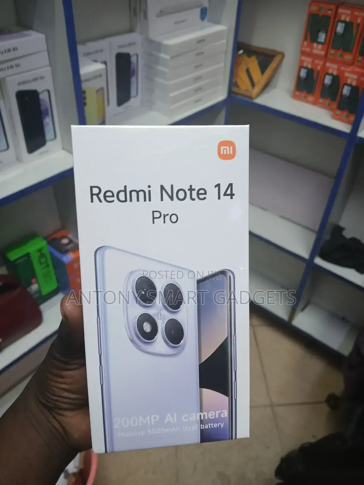 New Xiaomi Redmi Note 14 Pro 256 GB Black