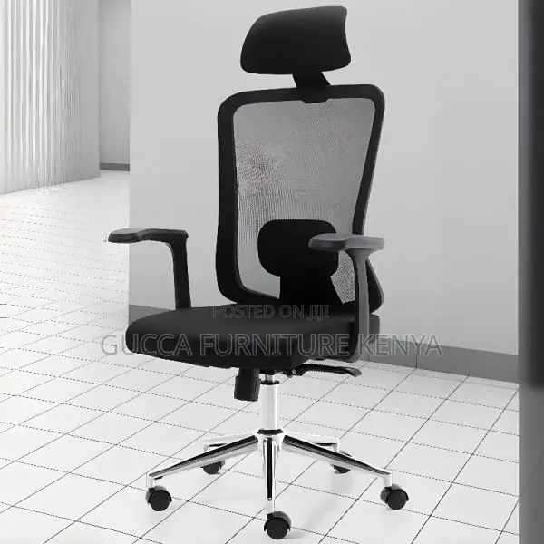 Office Chairs: Headrest Ergonomic Mesh Modern Task Chair