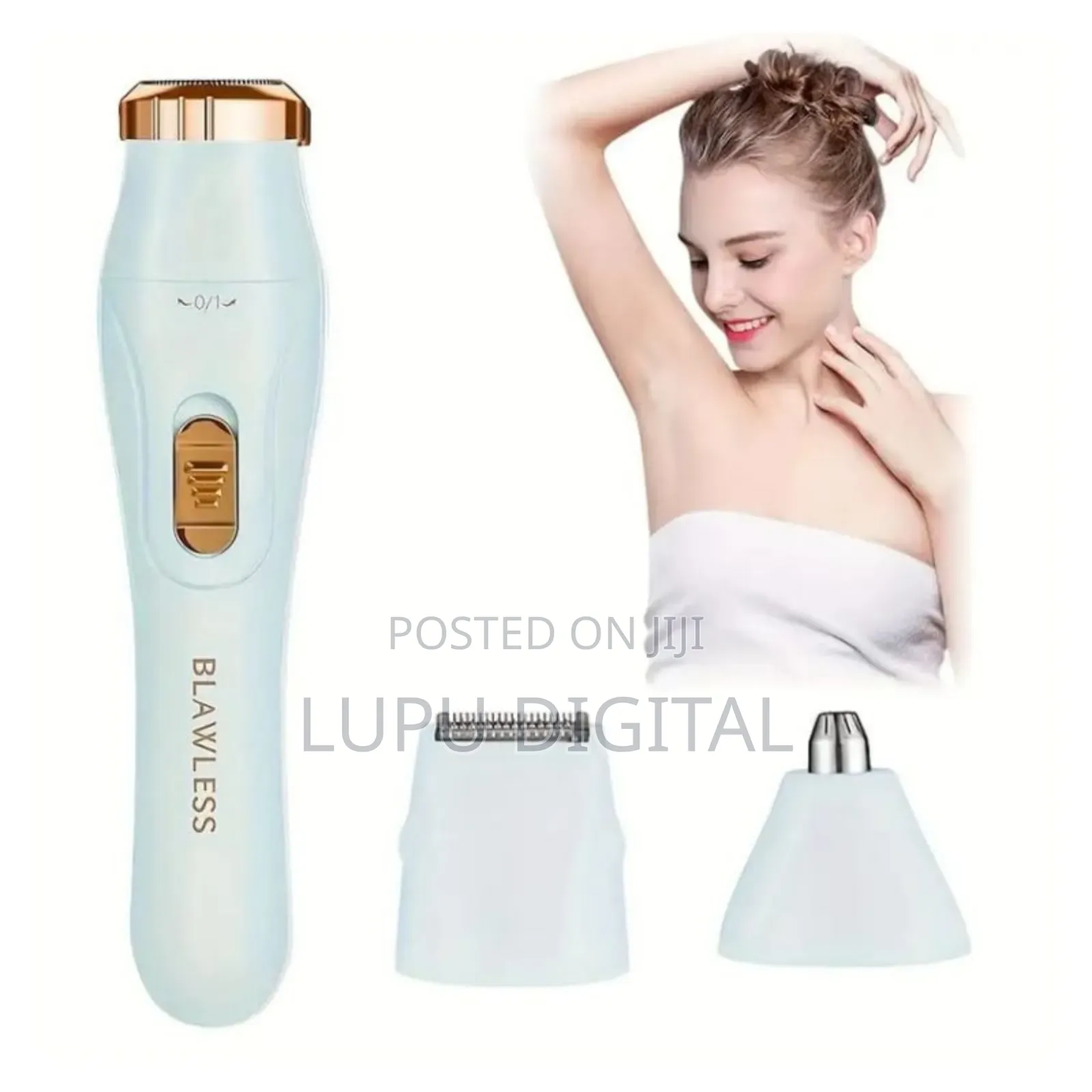 3in1 Blawless Rechargeable Shaver With 3 Shaver Head