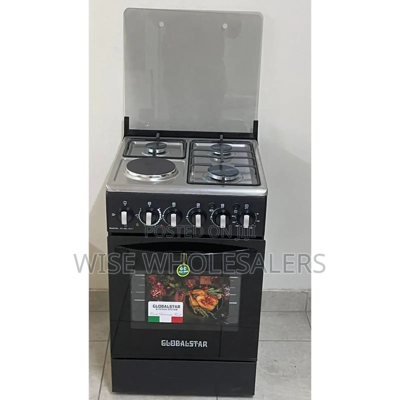 50*55 Globalstar Jet 3+1 Standing Cooker With Electric Oven