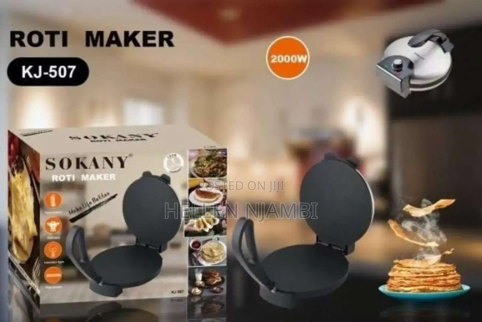 Sokany SK-507 Roti Maker 2000W