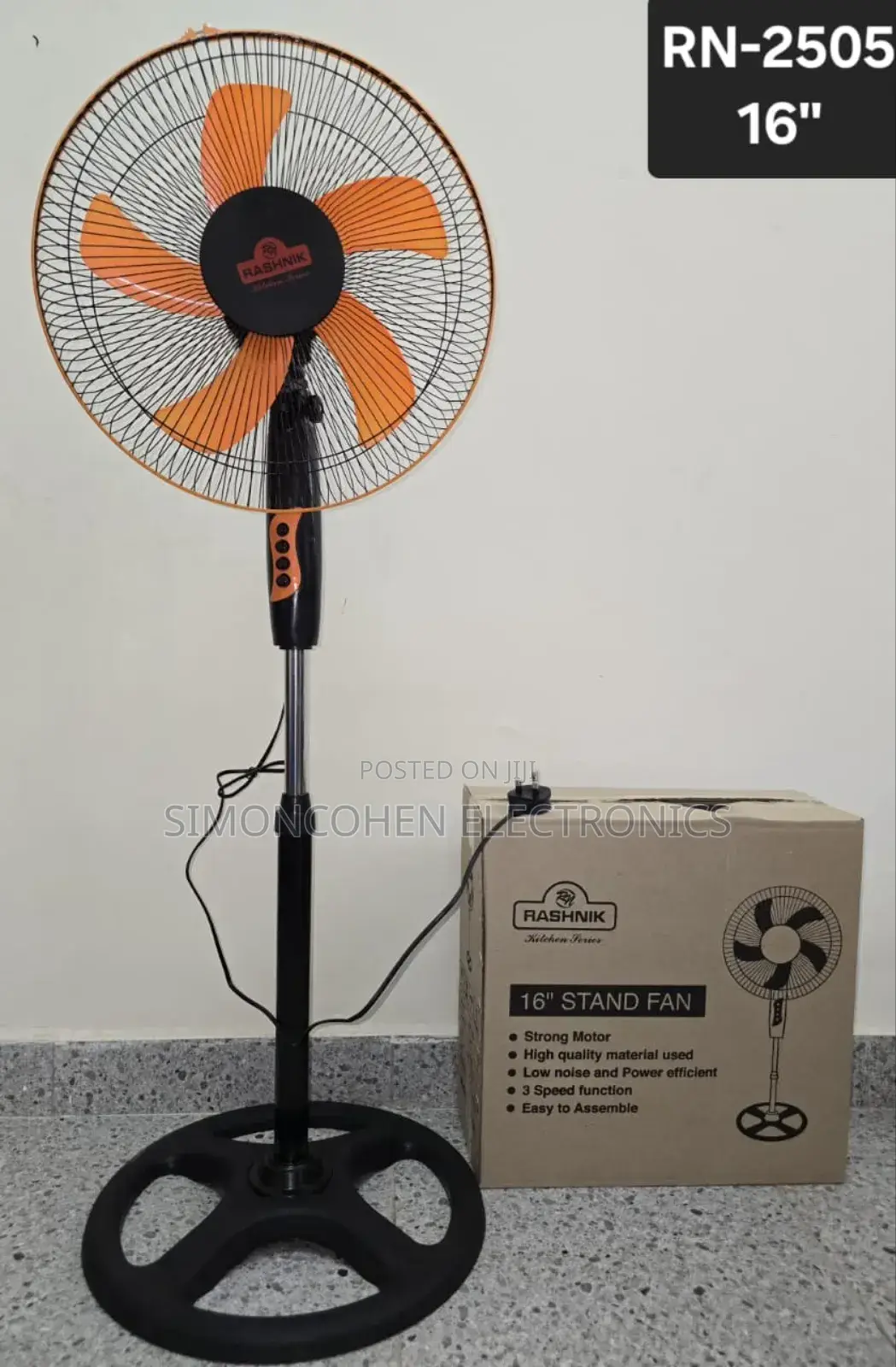 Rashnik Standing Fan