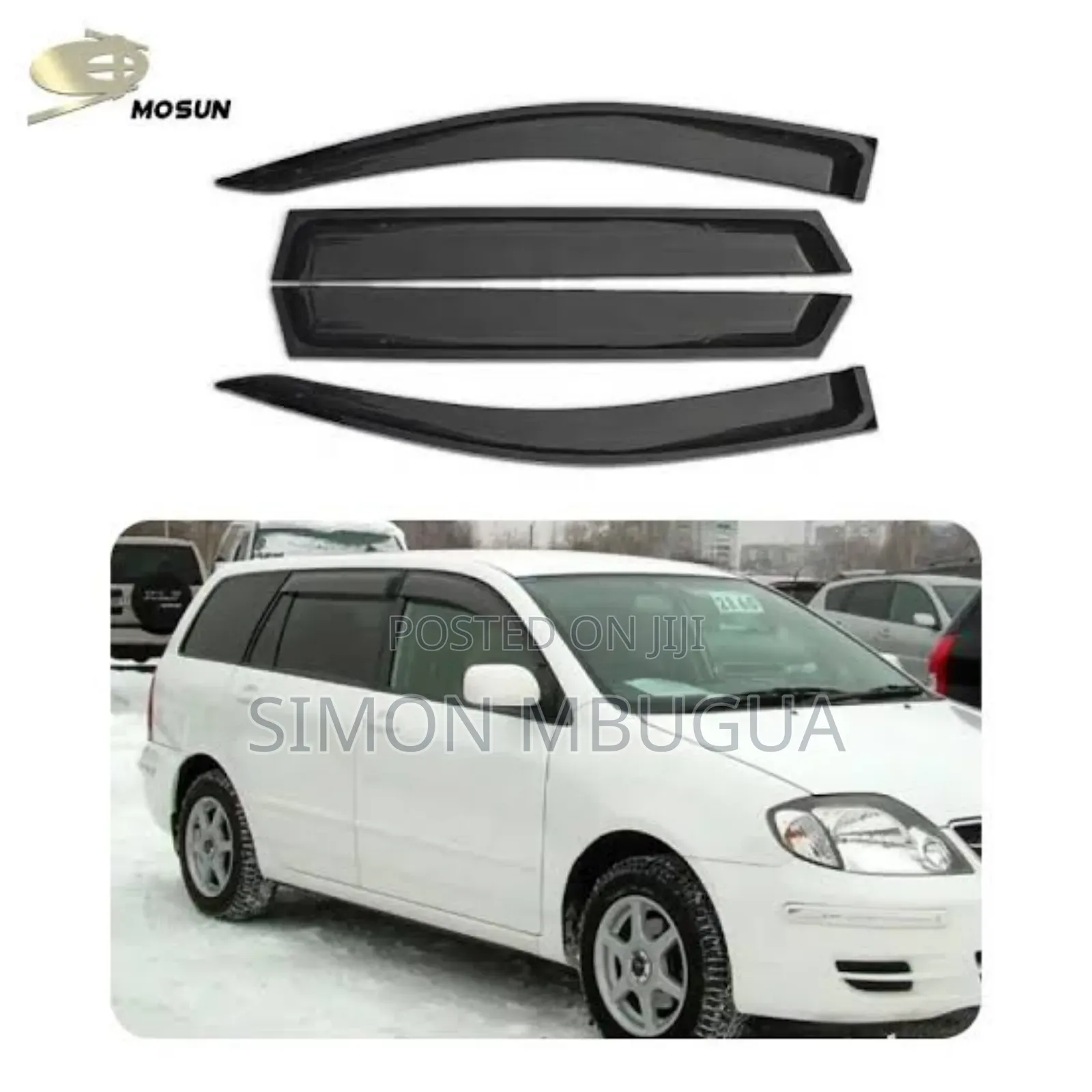 Toyota Fielder 2005 Windbreakers