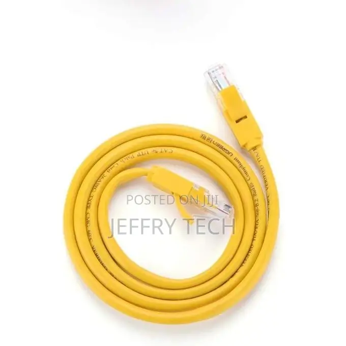 Cat 6 U/Utp Lan Cable 5m (Yellow)
