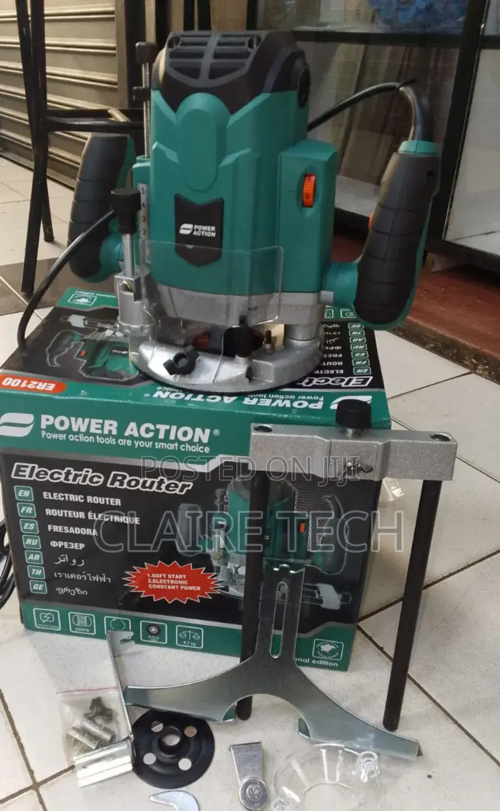 Power Action Wood Router 1200w