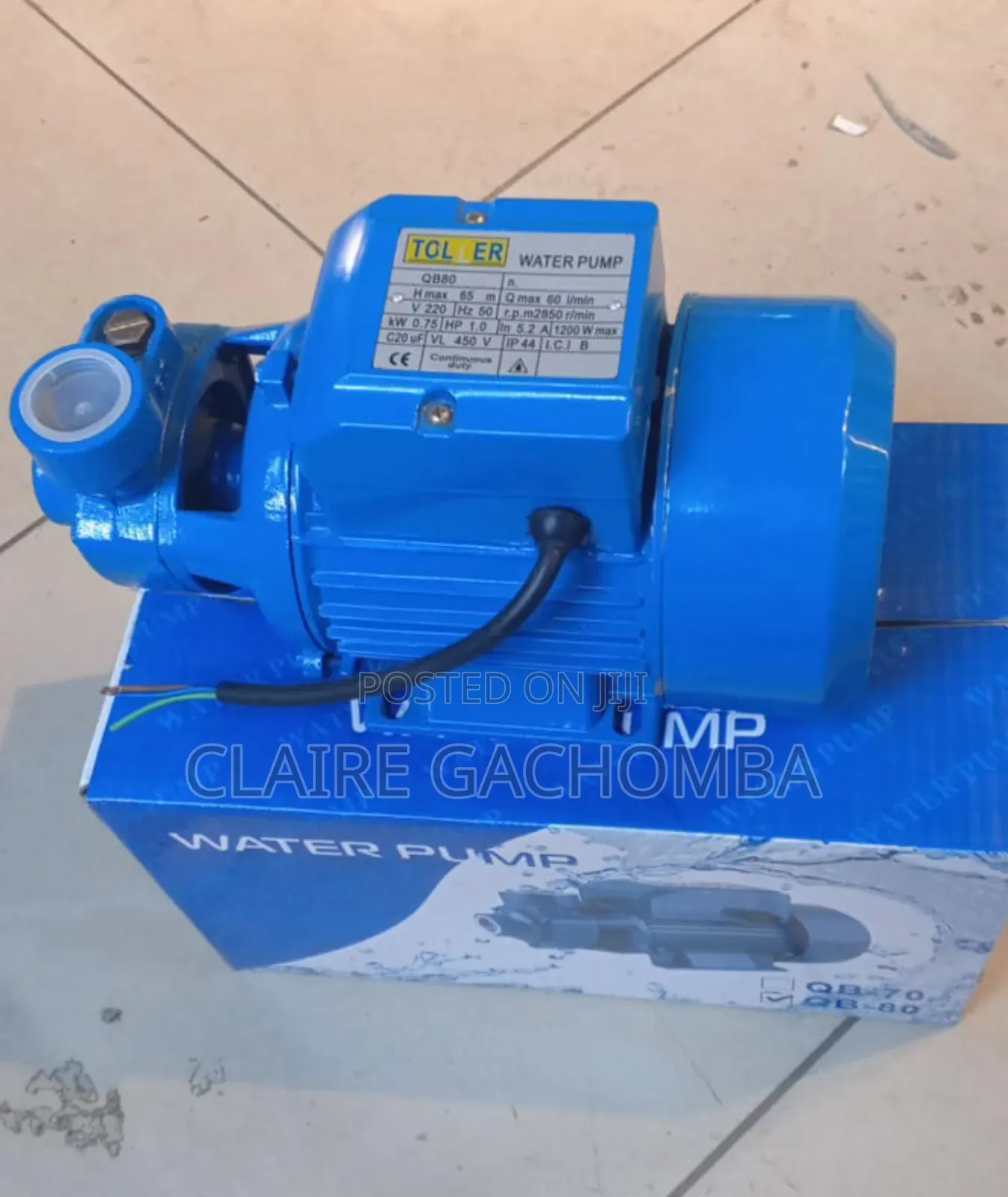 Toller 1hp Electric Booster