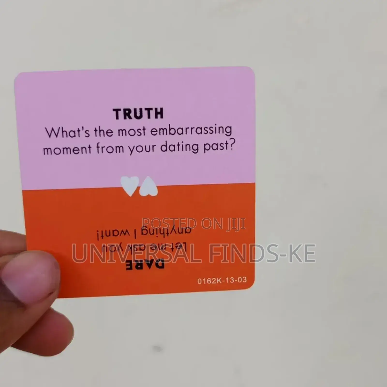 Truth or Dare for Couples Card Game