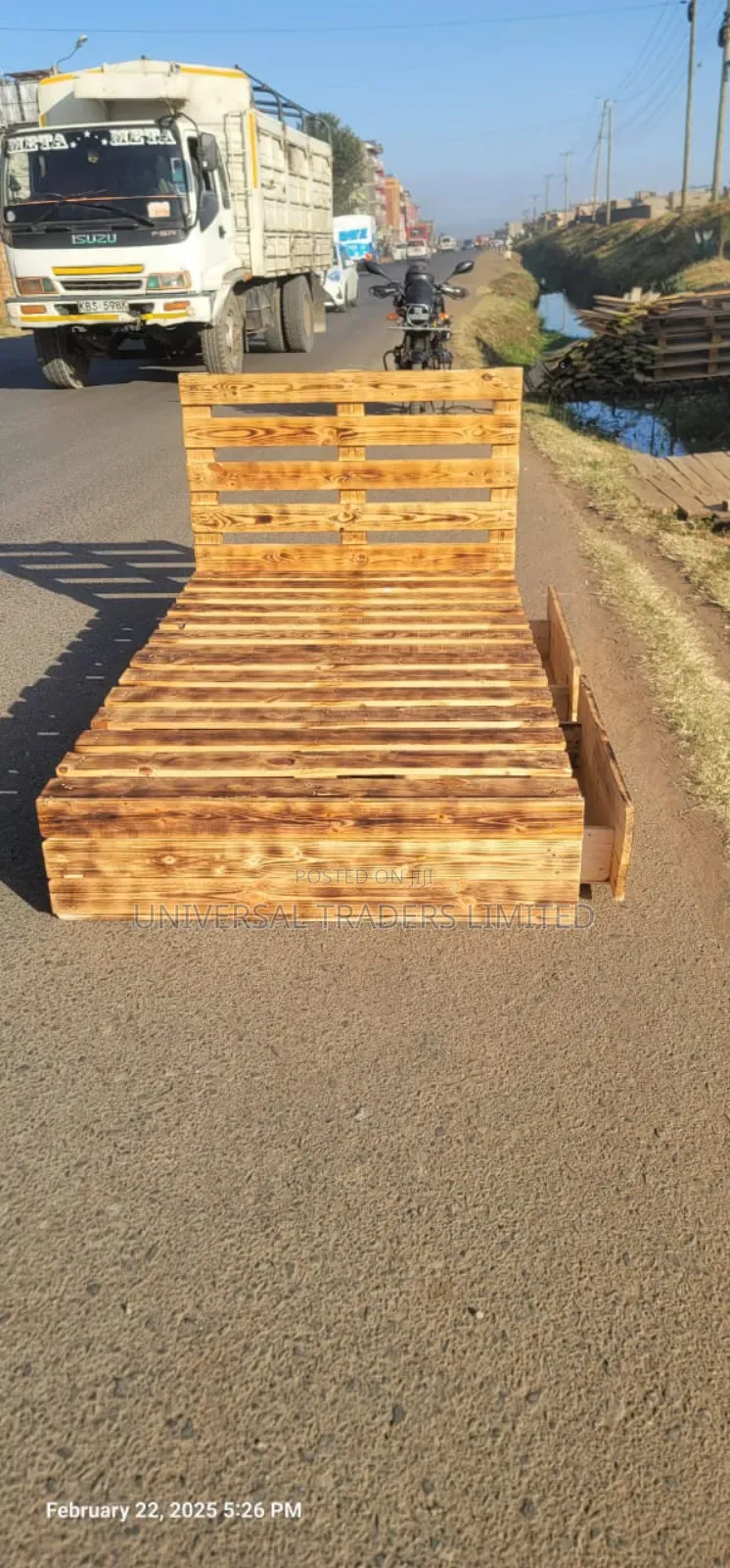 Storage Pallet Bed