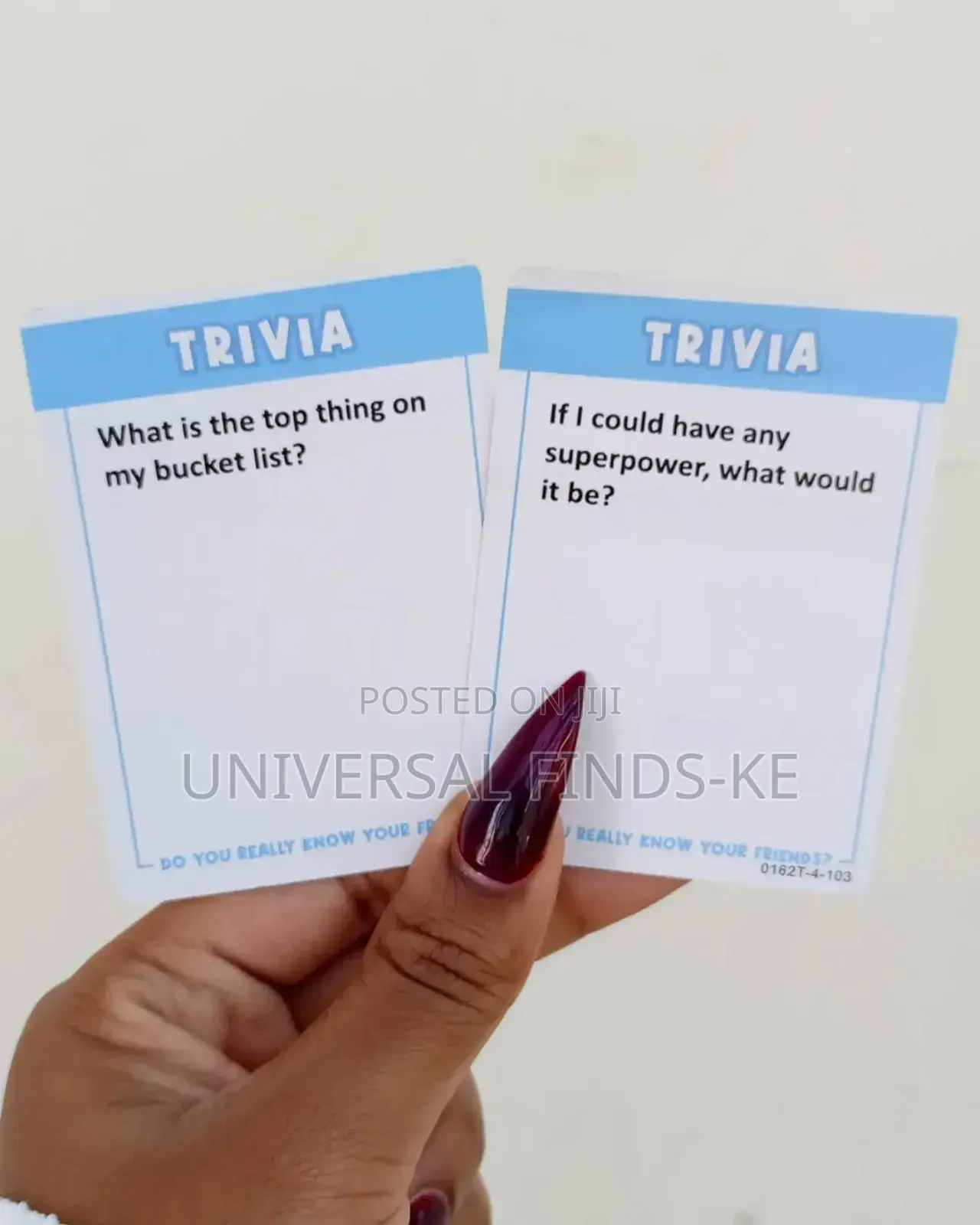 Do You Really Know Your Friends Card Game