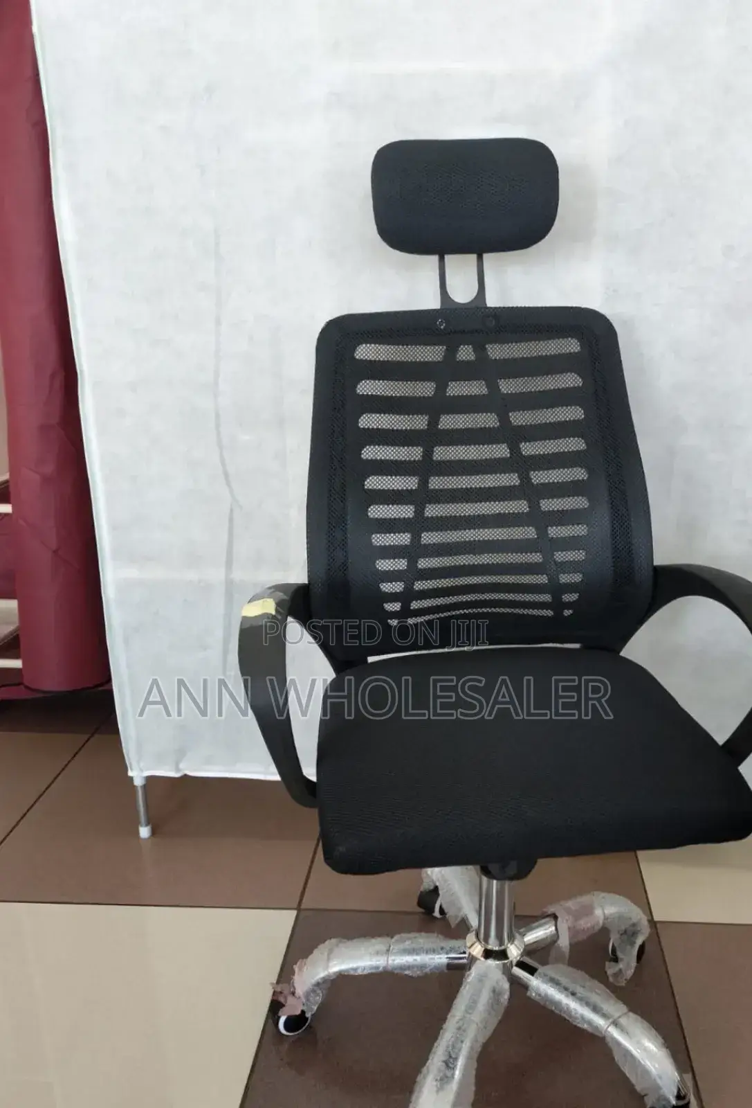 Secretarial Mesh Office Chair Plus Headrest C-06