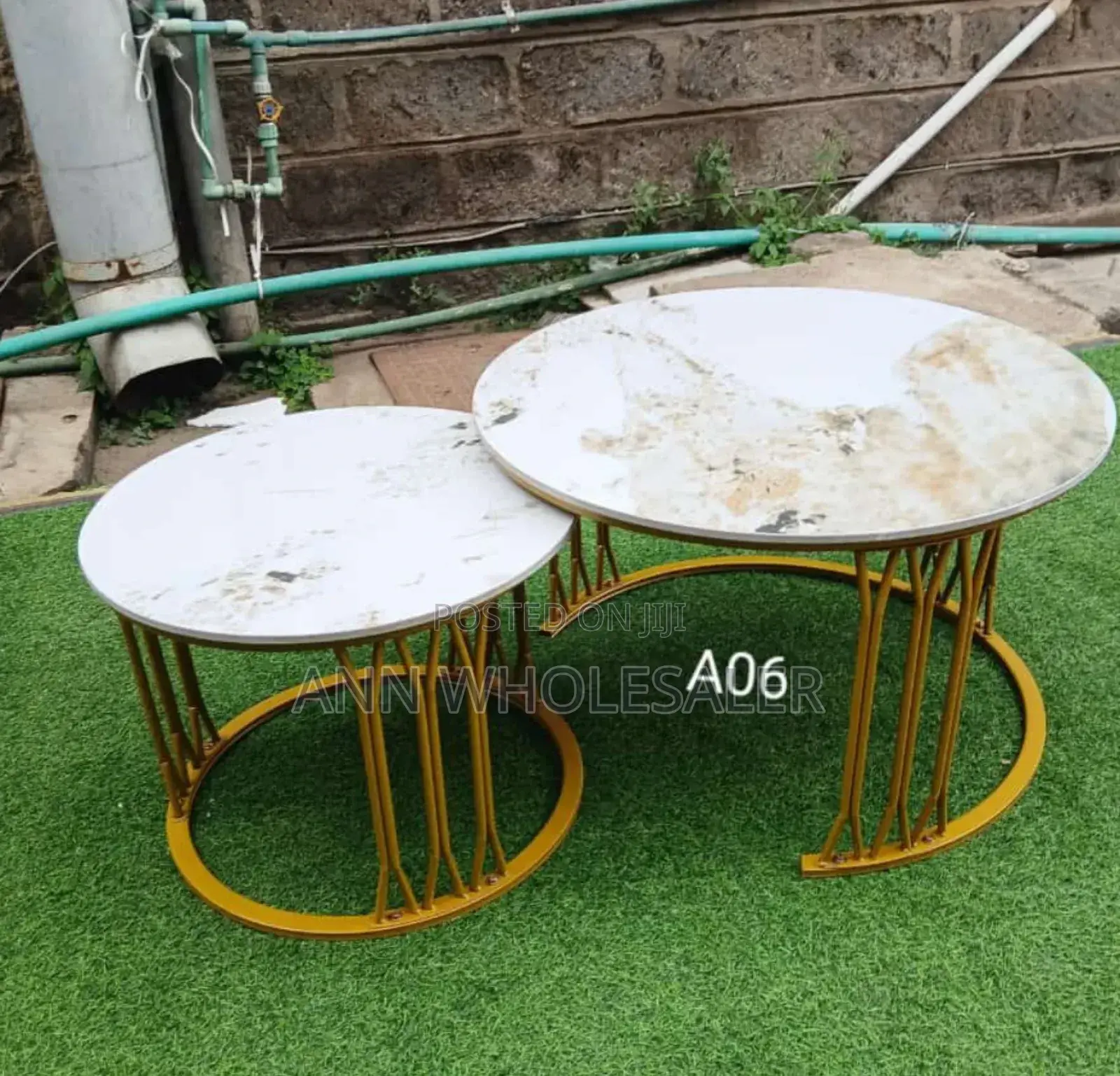Pure Ceramic Marble Top Nesting Coffee Tables A6/Mt