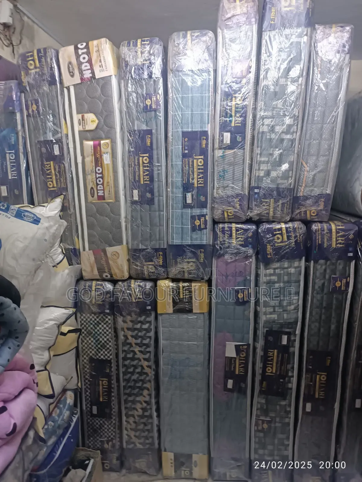 4 by 6 Quality Fibre Matress Hypoallergenic Rf2kj