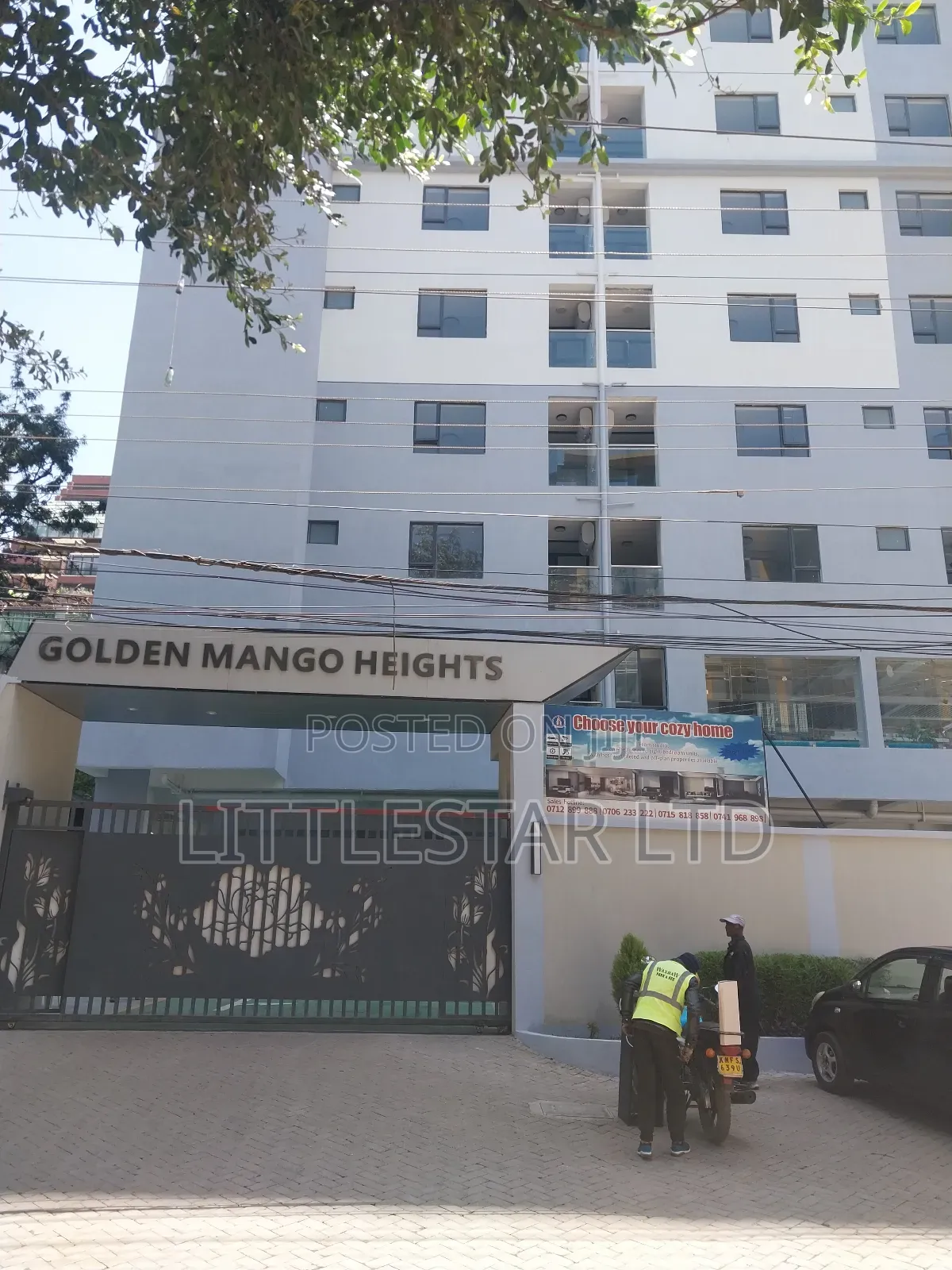 1bdrm Apartment in Golden Mango Heights, Kilimani for rent