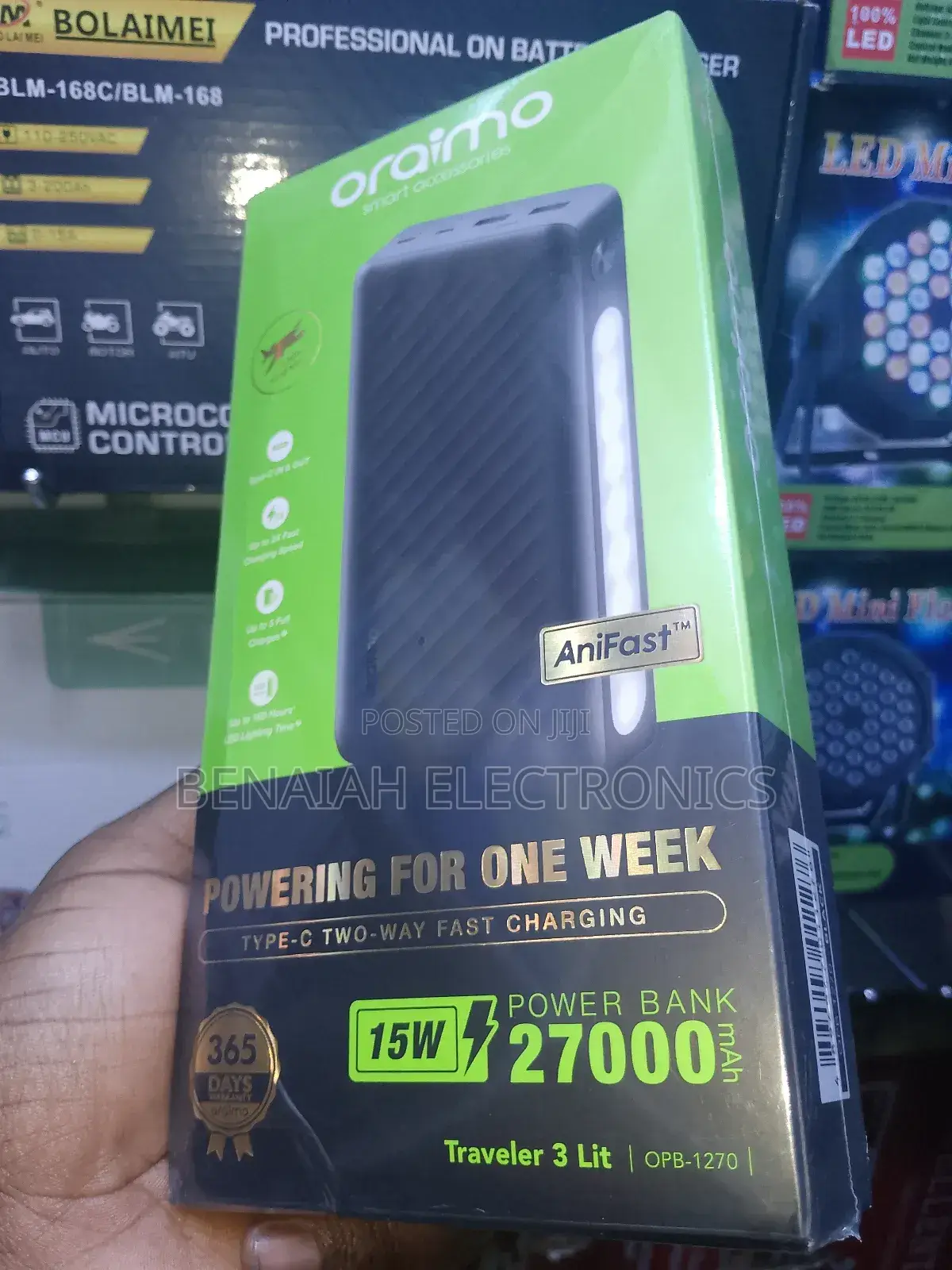 27000 Mah Power Bank.Traveller 3 Lit