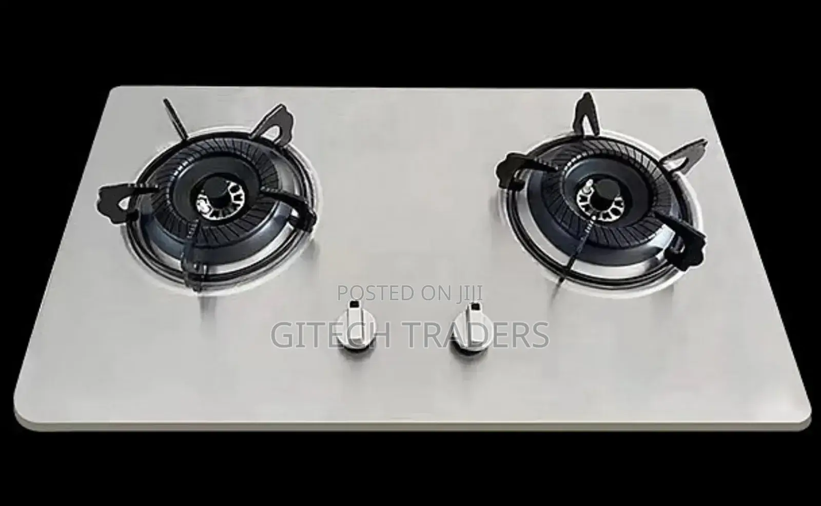 2 Burner Amaze Stainless Hob Cooker
