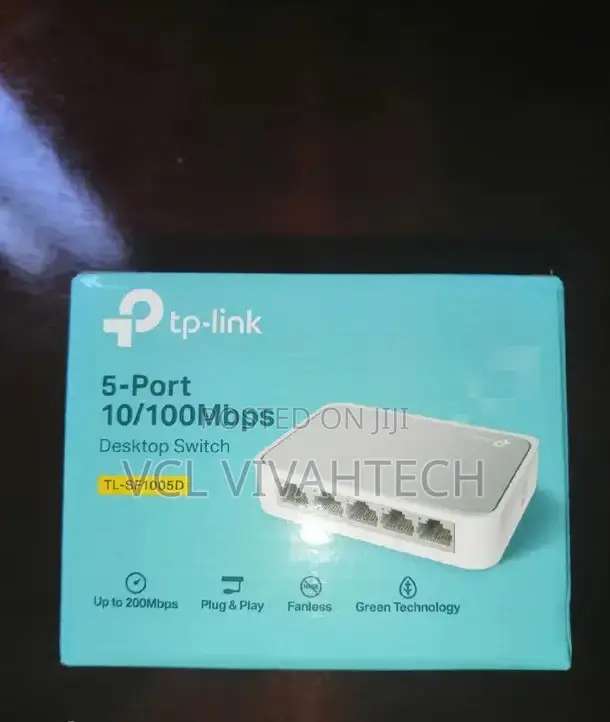 Tp-Link 5-Port 10/100mbps Desktop Switch - Tl-Sf1005d
