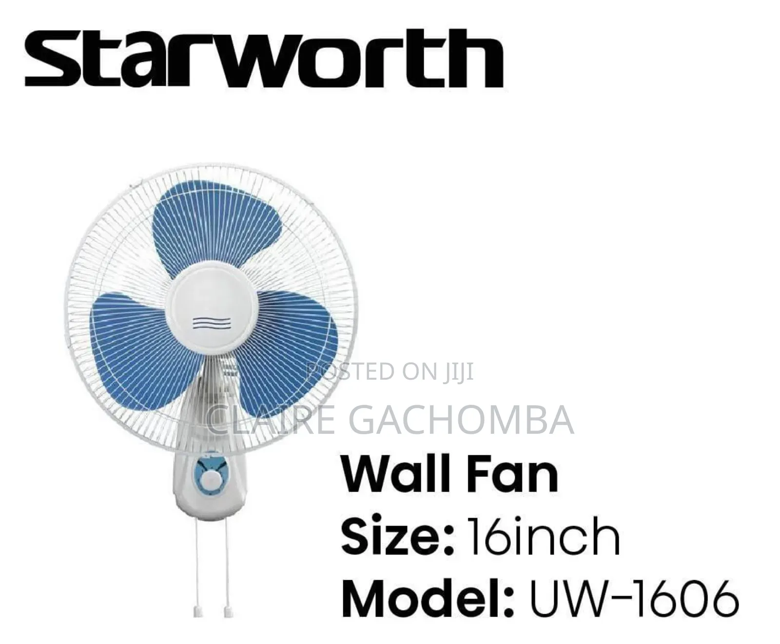 Starworth Wall Fan 16