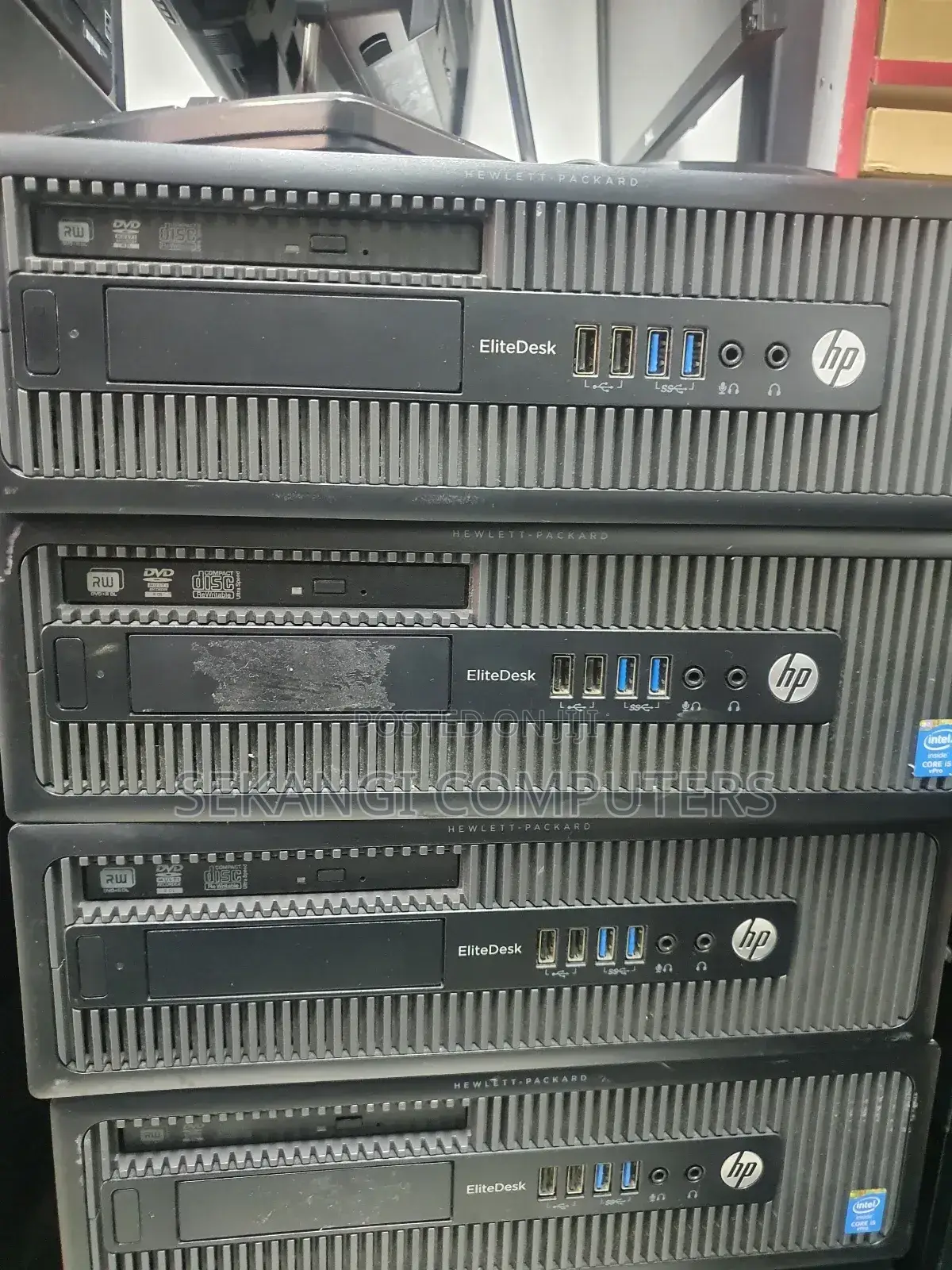 Desktop Computer HP EliteDesk 800 8GB Intel Core i5 HDD 500GB