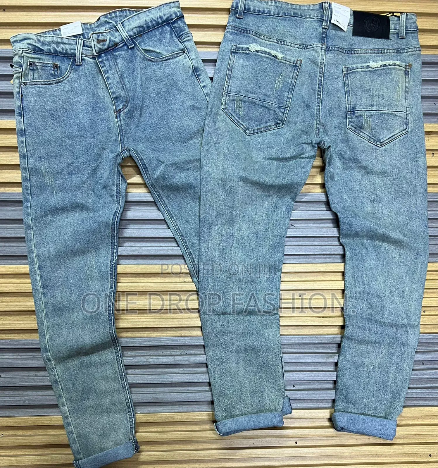 Hard Material Jeans
