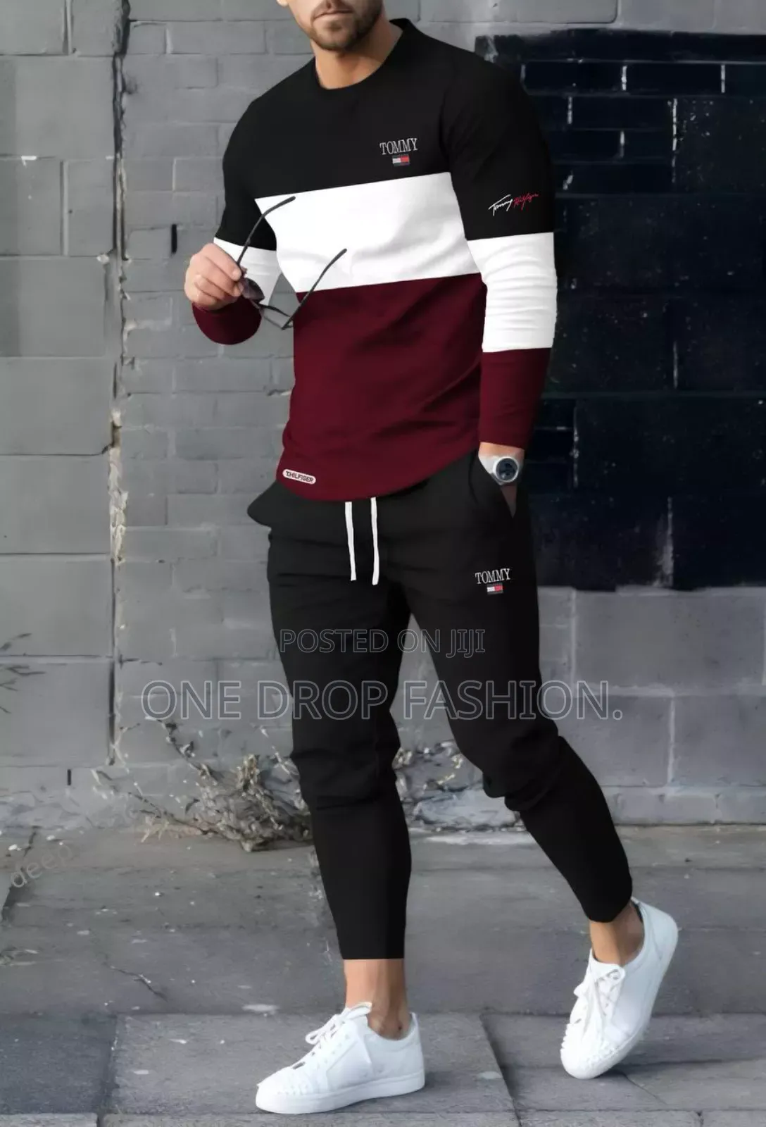 Tommy Plain Pants Tracksuits