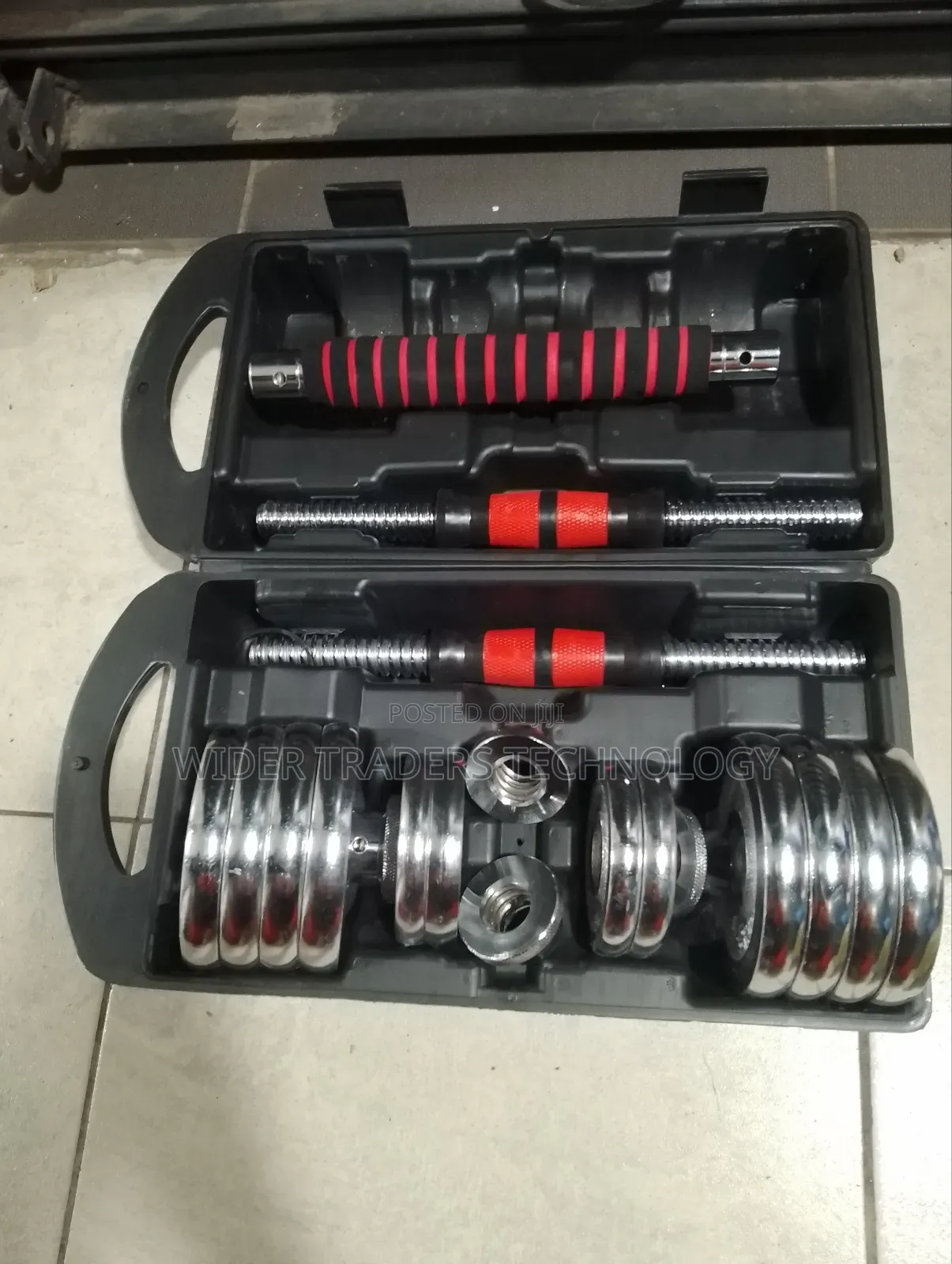 15kg Adjustable Dumbell + Free Case