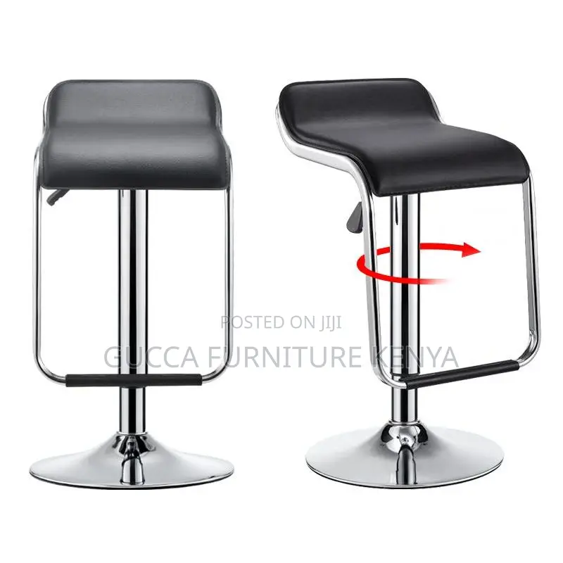 Home Chairs: Leather Modern Office Quadrilateral Stool