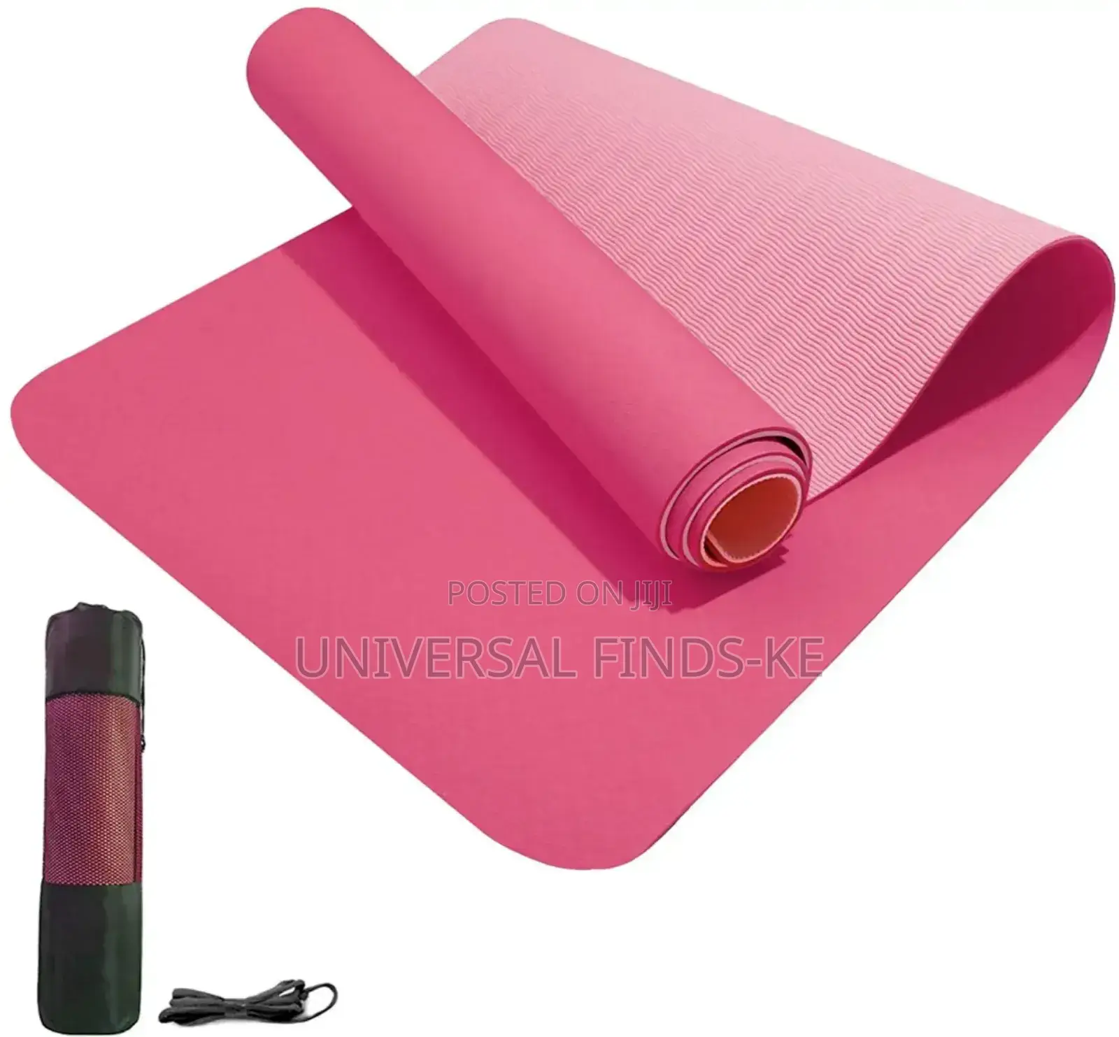 Pink Anti-Slip Yoga Mat Fitness/Workout Mat