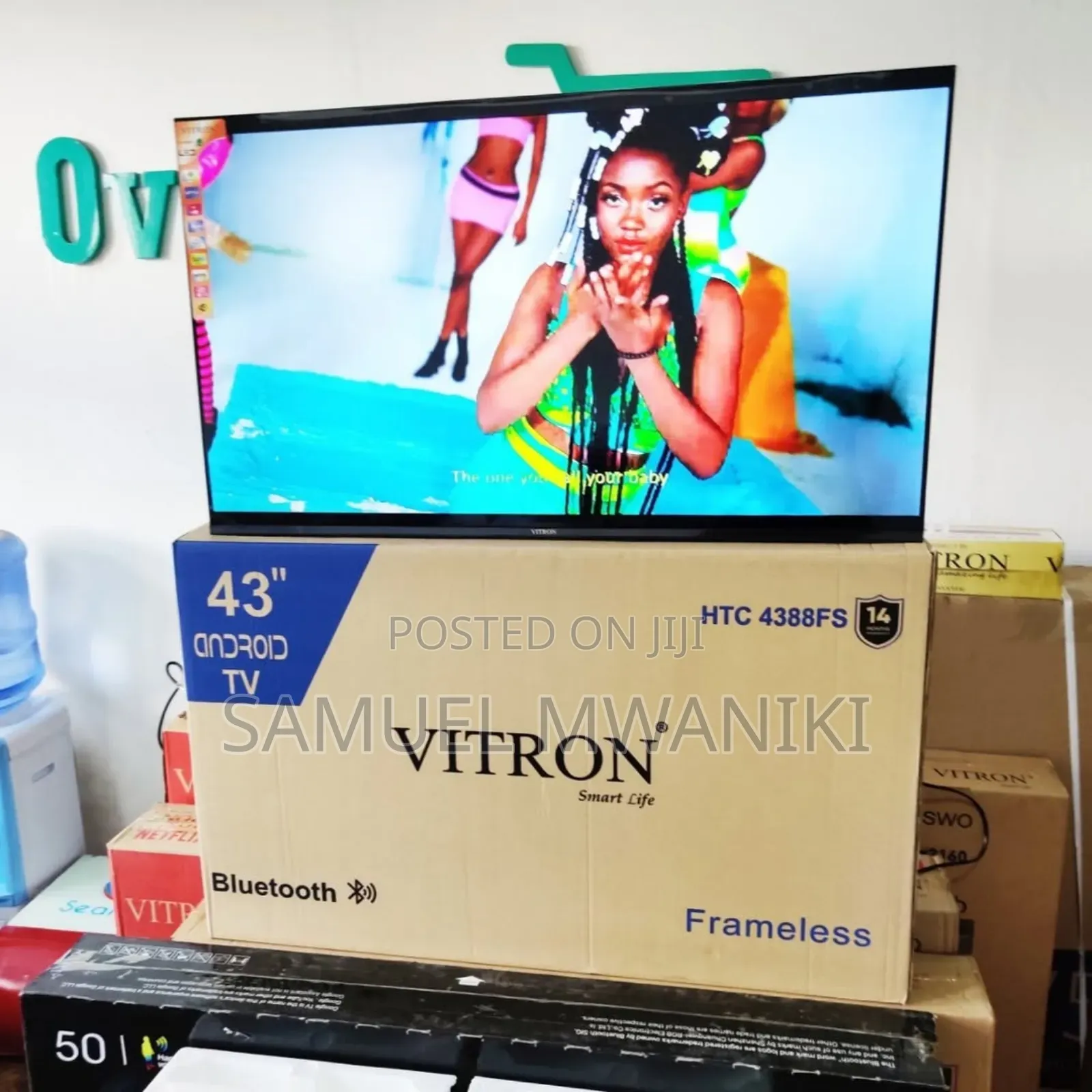 Vitron 43′′ FHD 1080 Smart Android TV Frameless Bluetooth