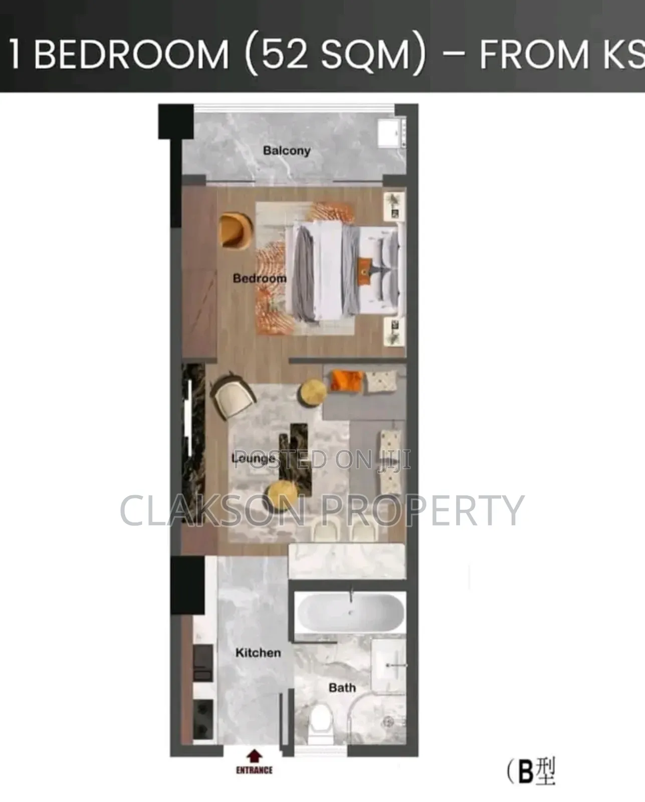 1bdrm Apartment in Westland, Westlands for sale