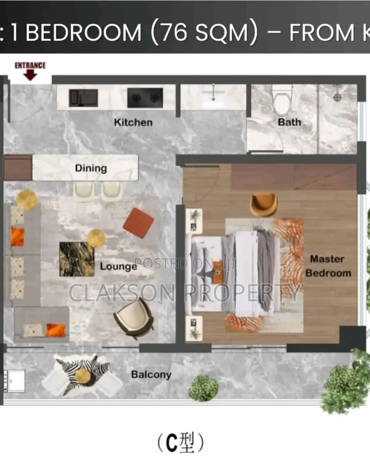 1bdrm Apartment in Westland, Westlands for sale