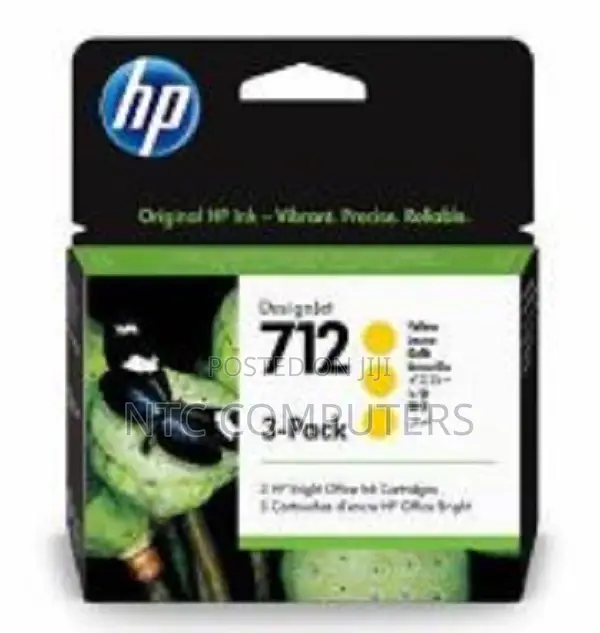 Hp 712 29ml Yellow Designjet Ink Cartridge