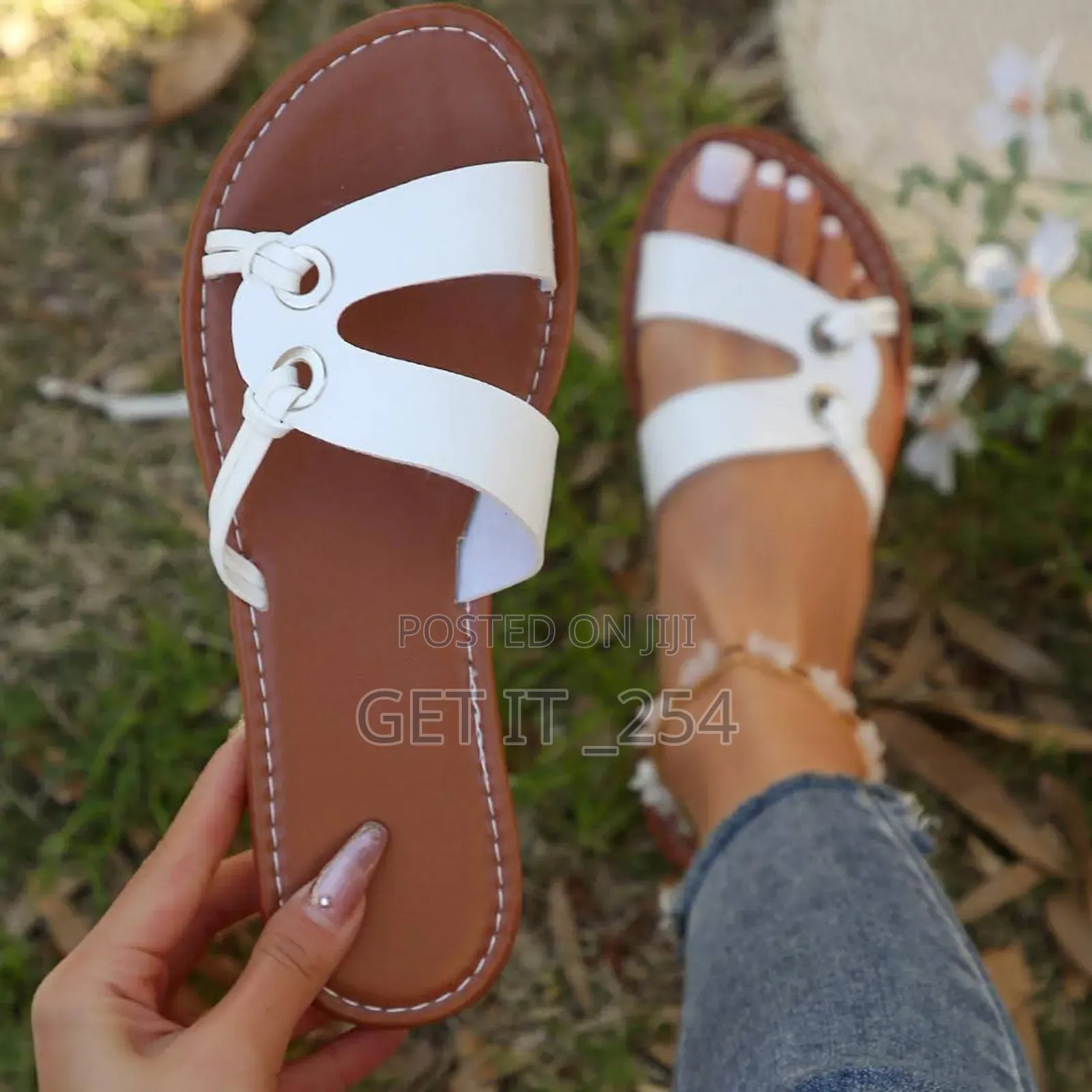 Leather Sandals.