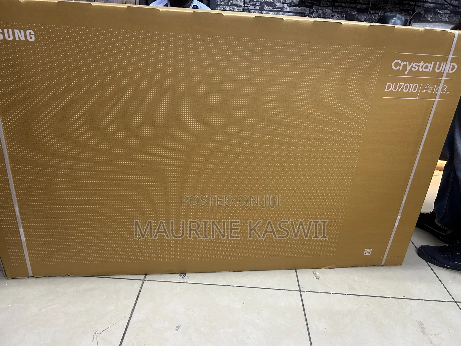 Samsung 65” Smart Crystal Uhd 65 Du7010