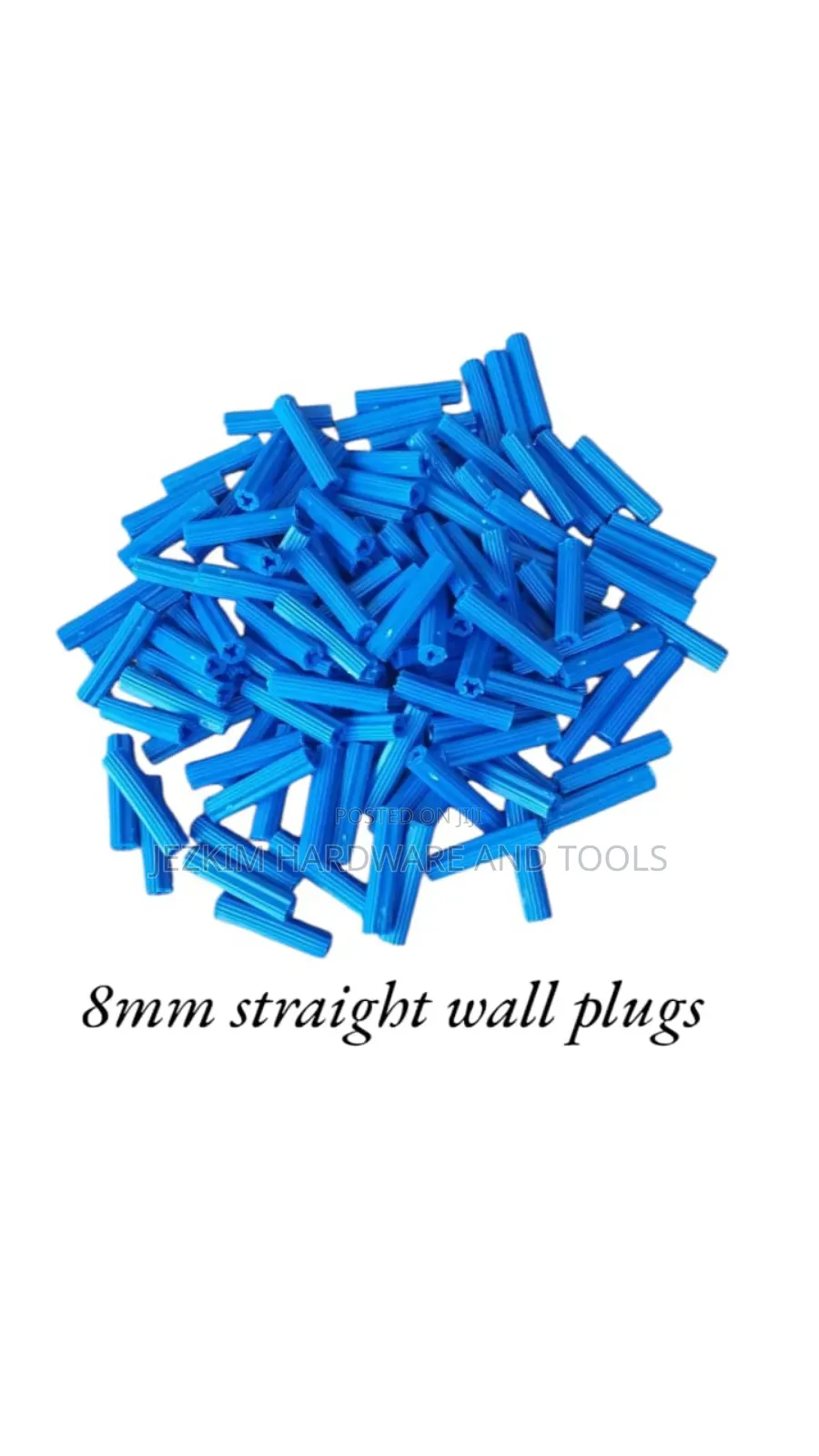 Straight Wall Plugs 6mm
