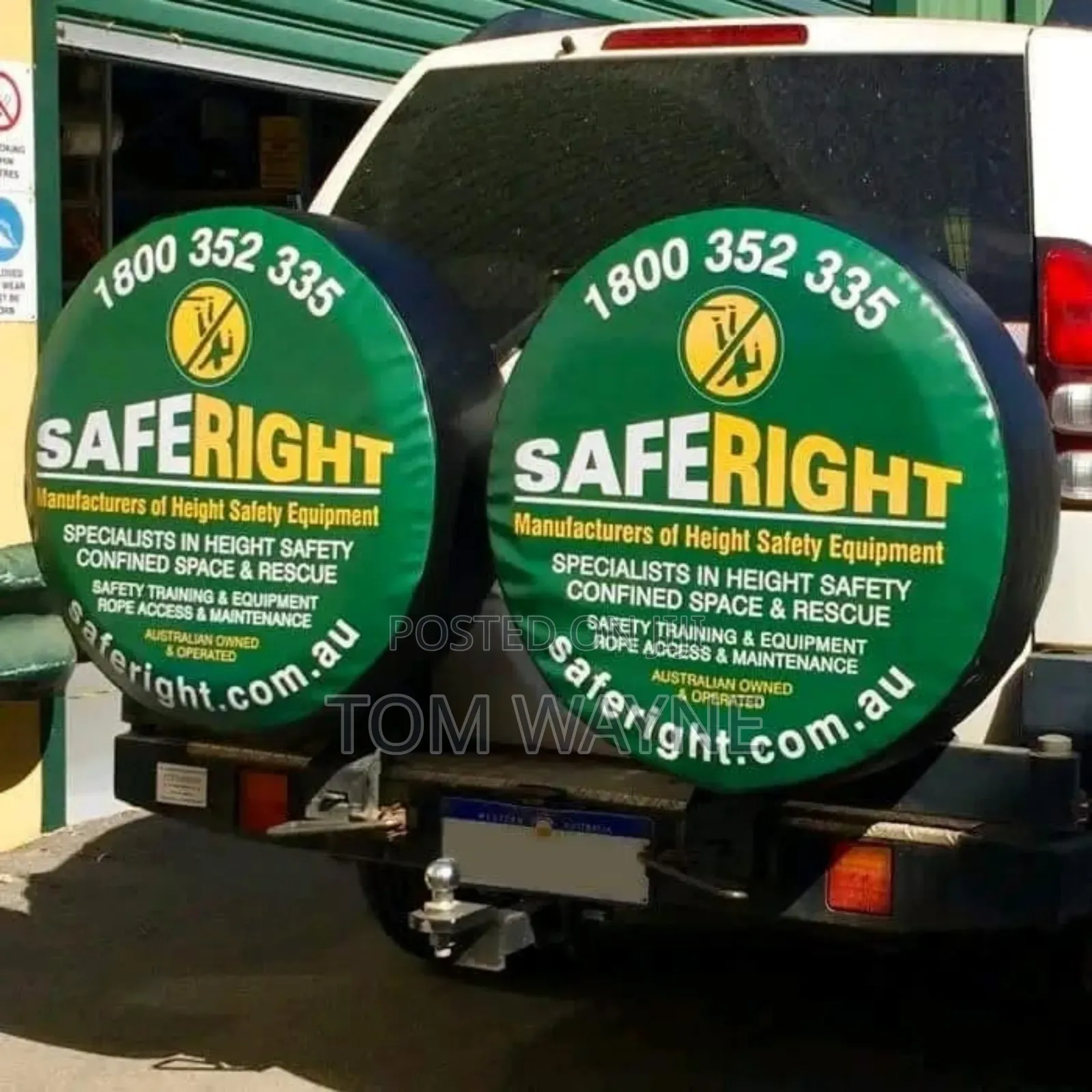 Customized Landcruiser Wheel Covers
