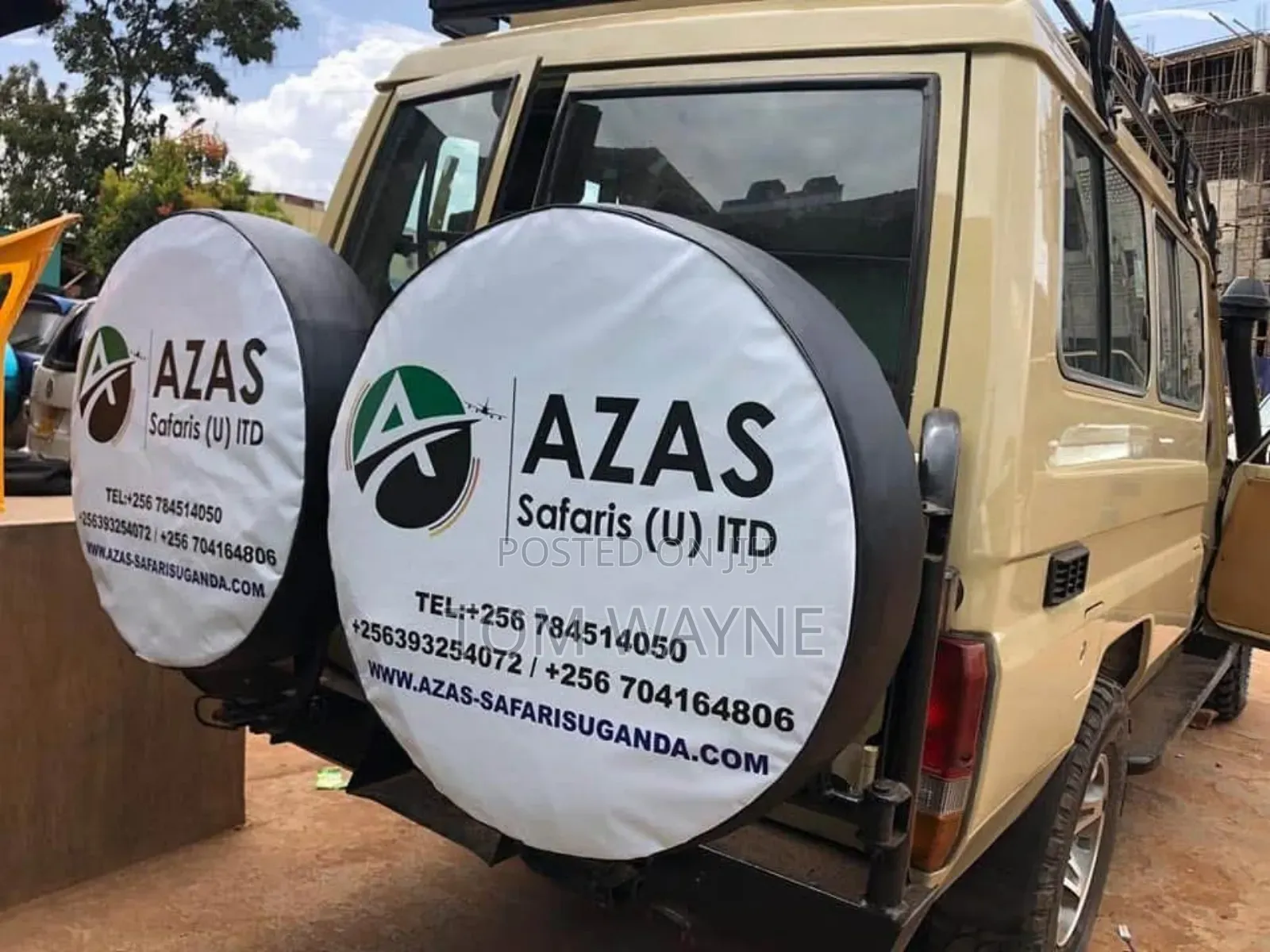 Branded Tourist Van Sparewheel Bag/Cover