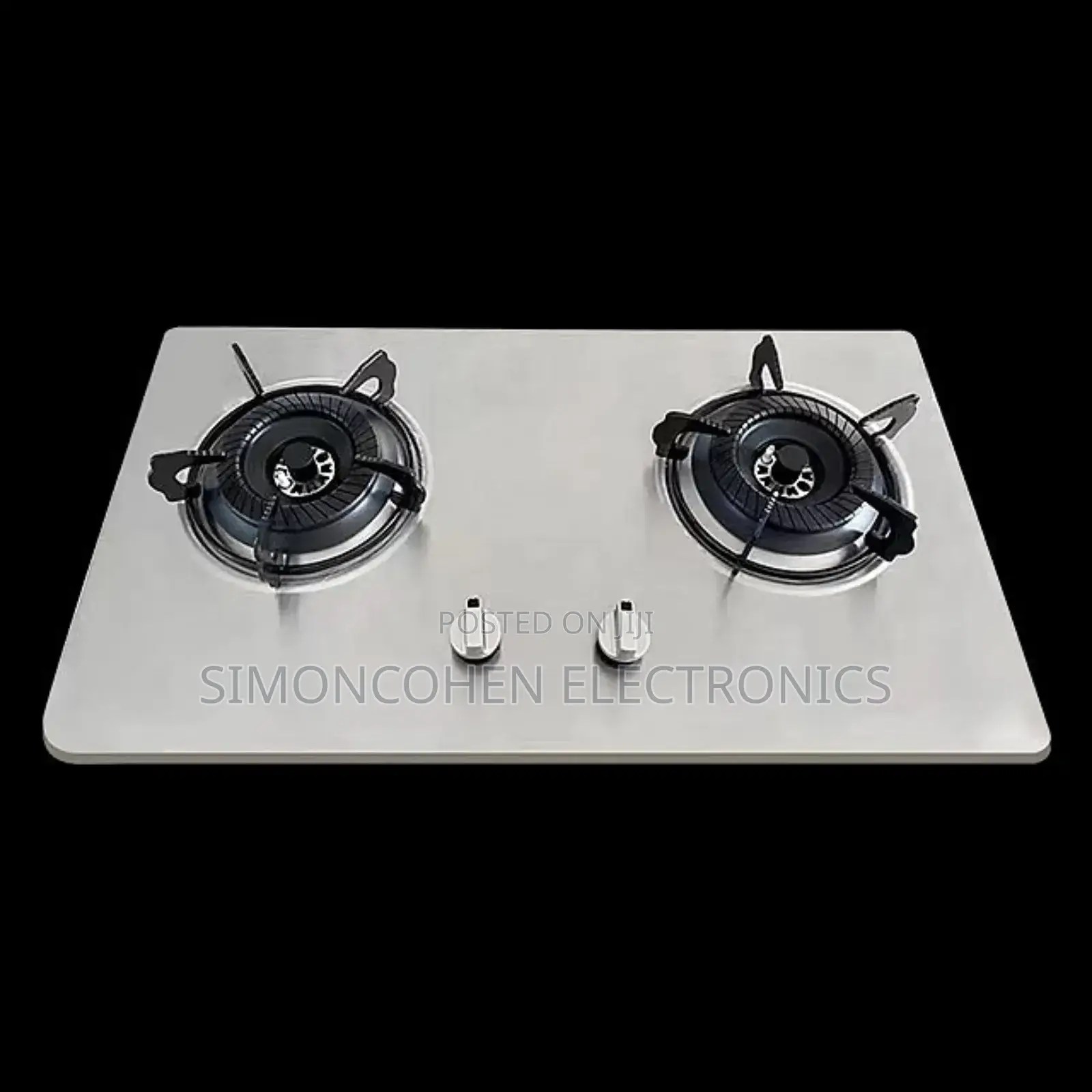 2 Burner Amaze Stainless Hob Cooker