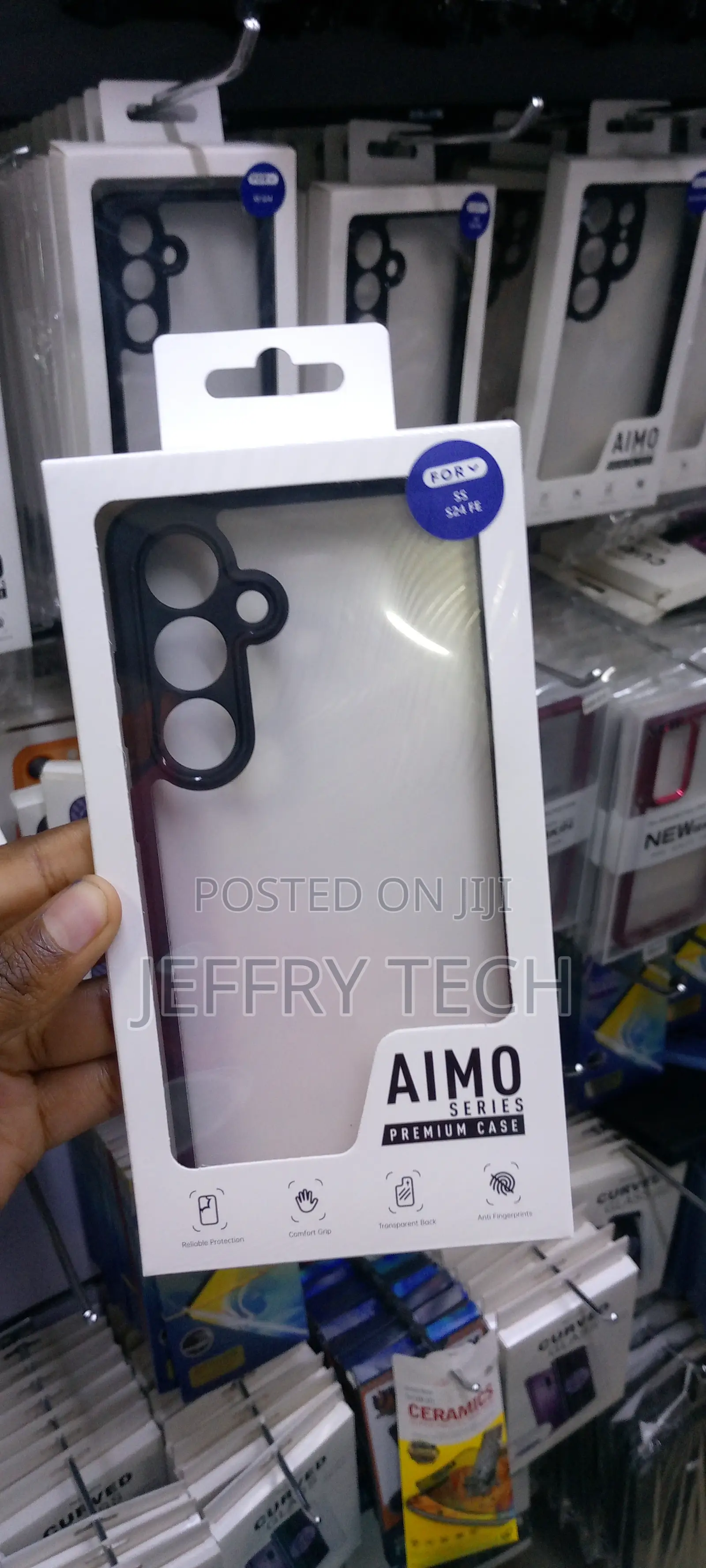 Aimo Series Magsafe Clear Case for Samsung Galaxy S24 Fe