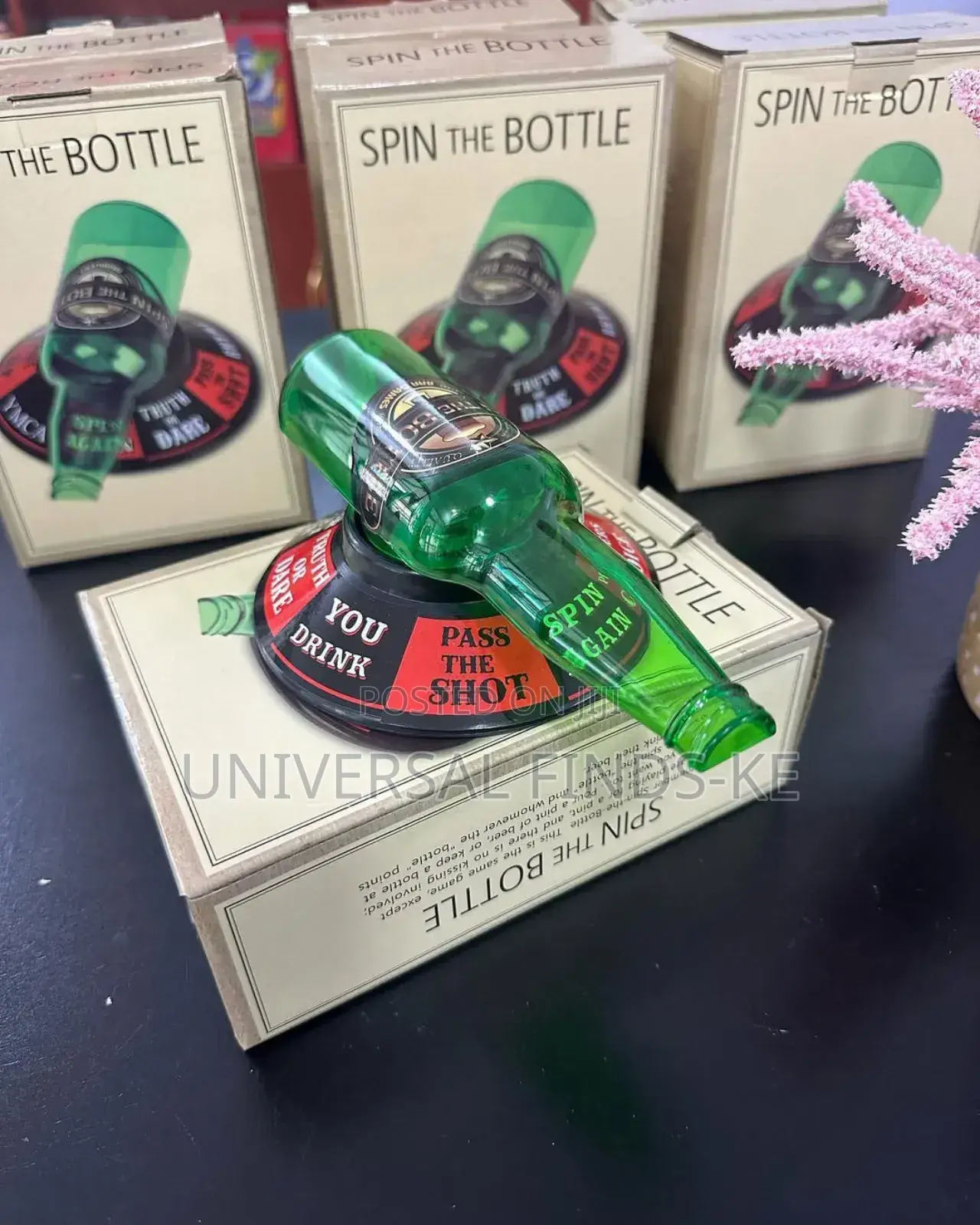 Spin the Bottle Party Game Available
