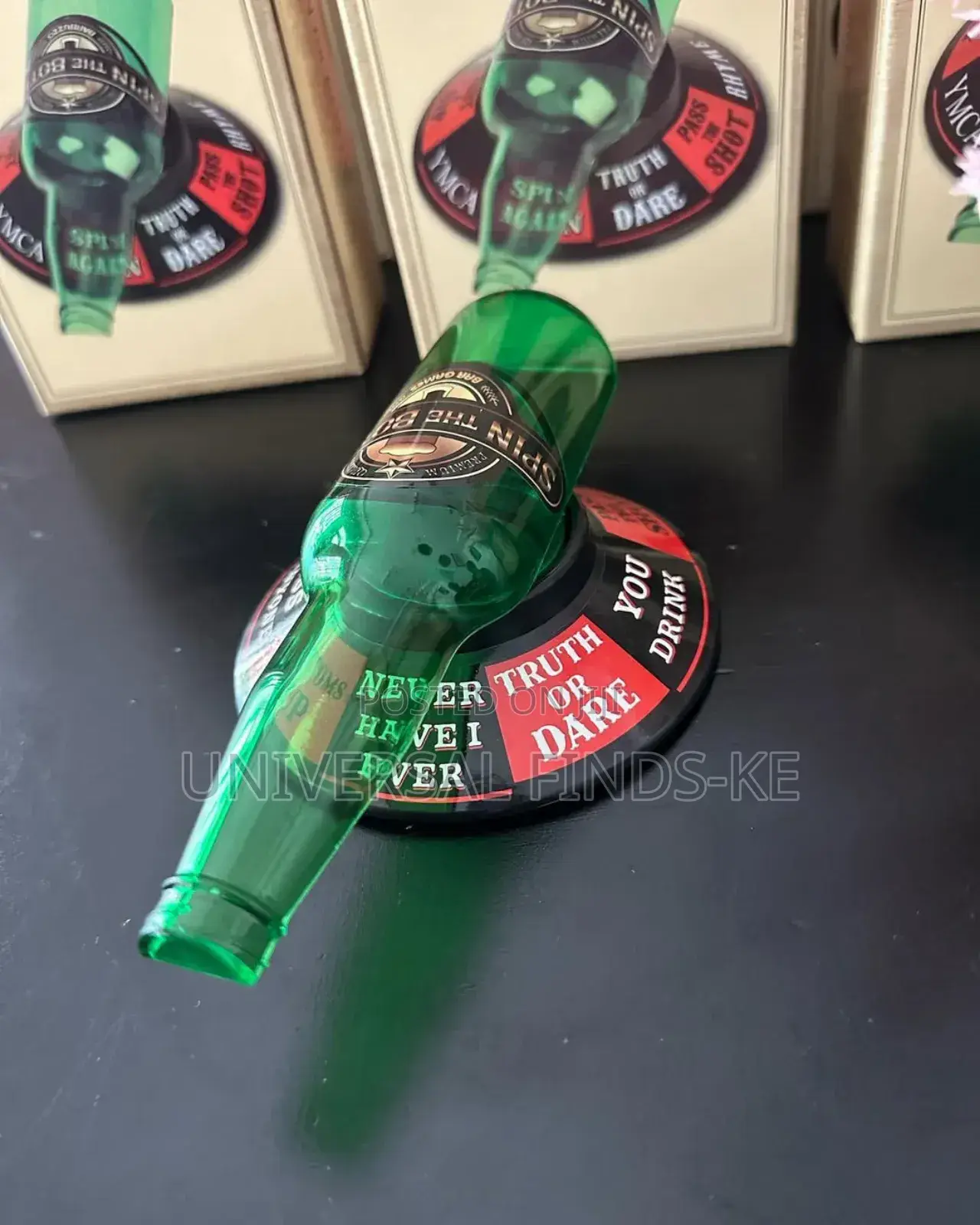 Spin the Bottle Party Game Available