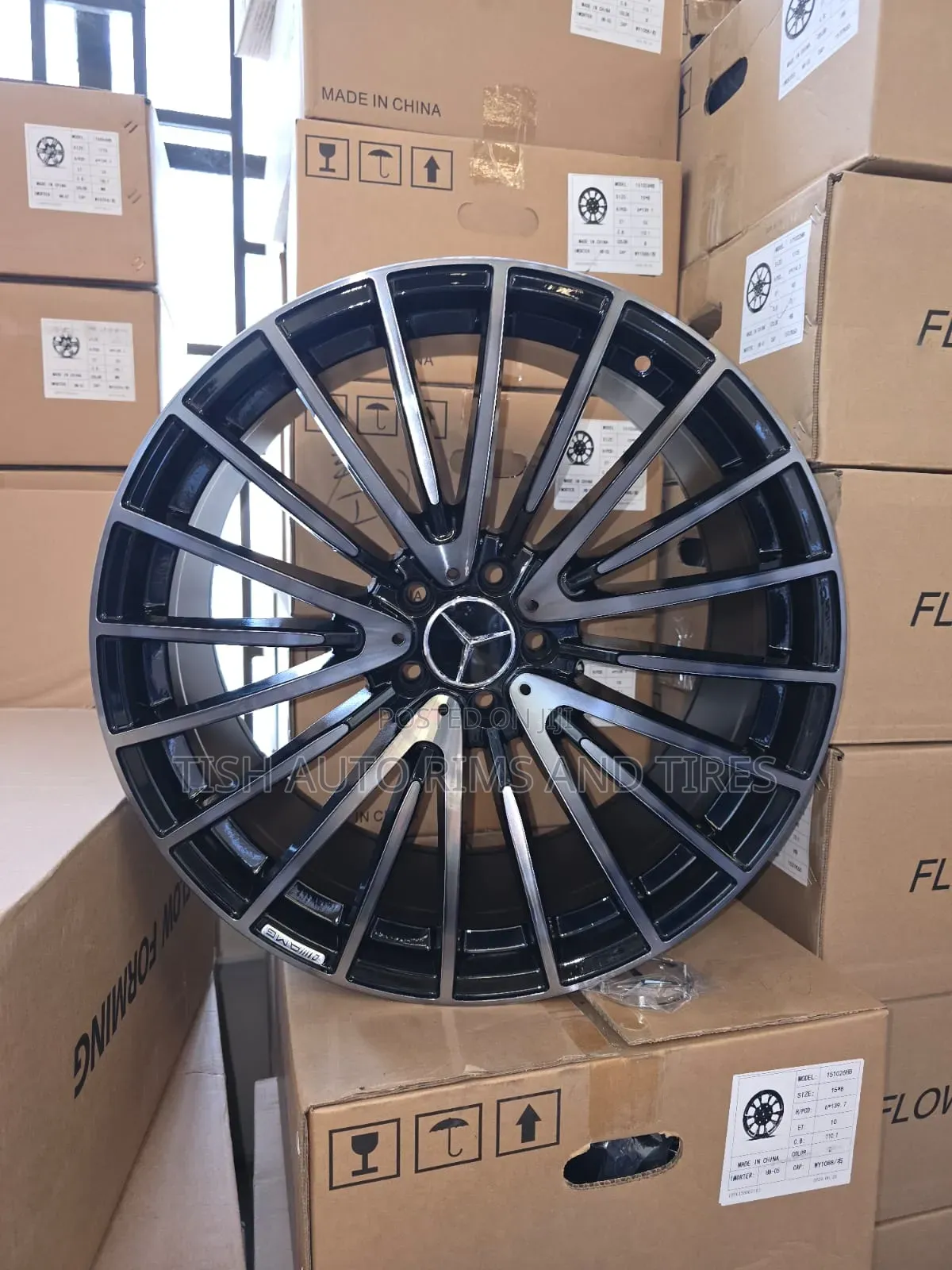 Mercedes Benz Standard 18 Inch Rims 8.5jj Front 9.5jj Rear
