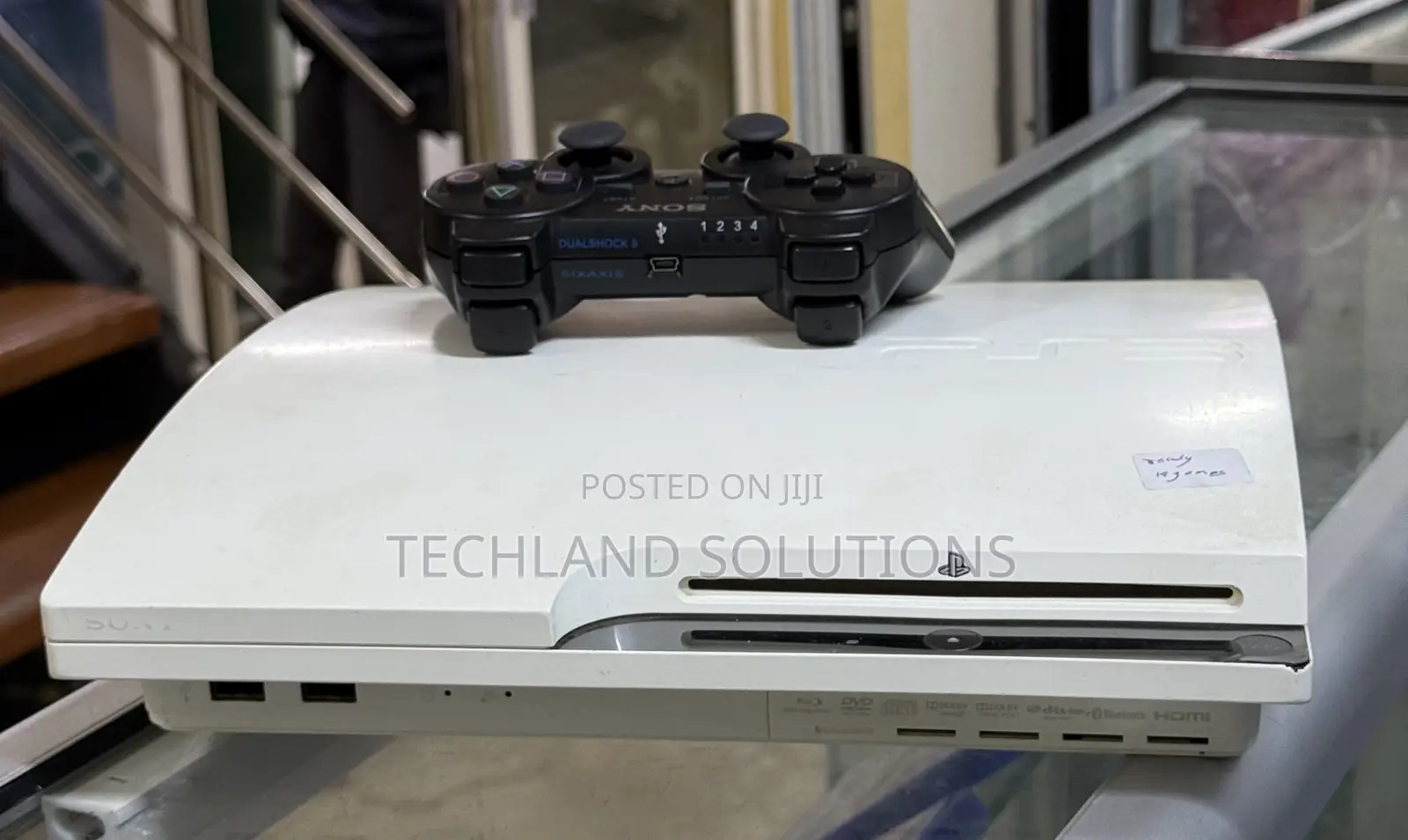 White Homeused Ps3 Slim