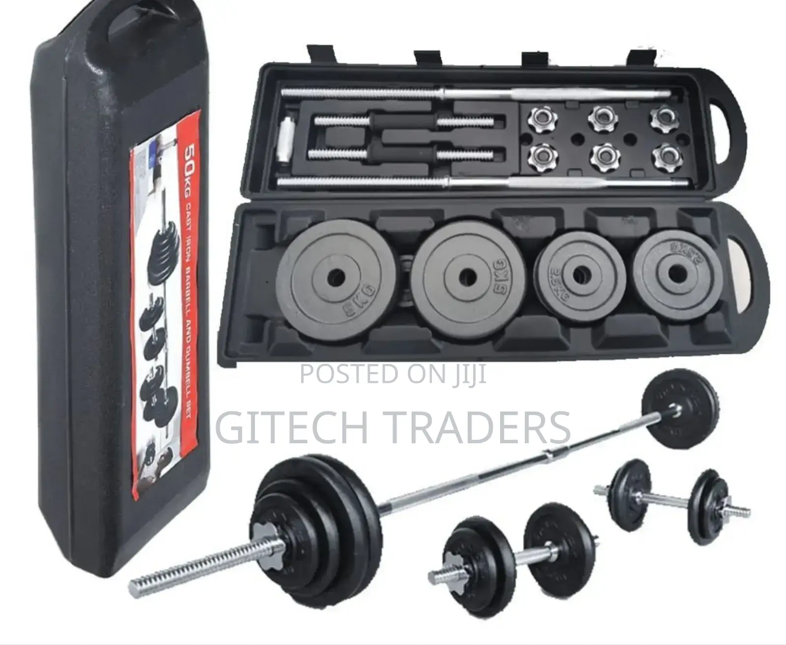 50kg York Barbell and Dumbbell Set