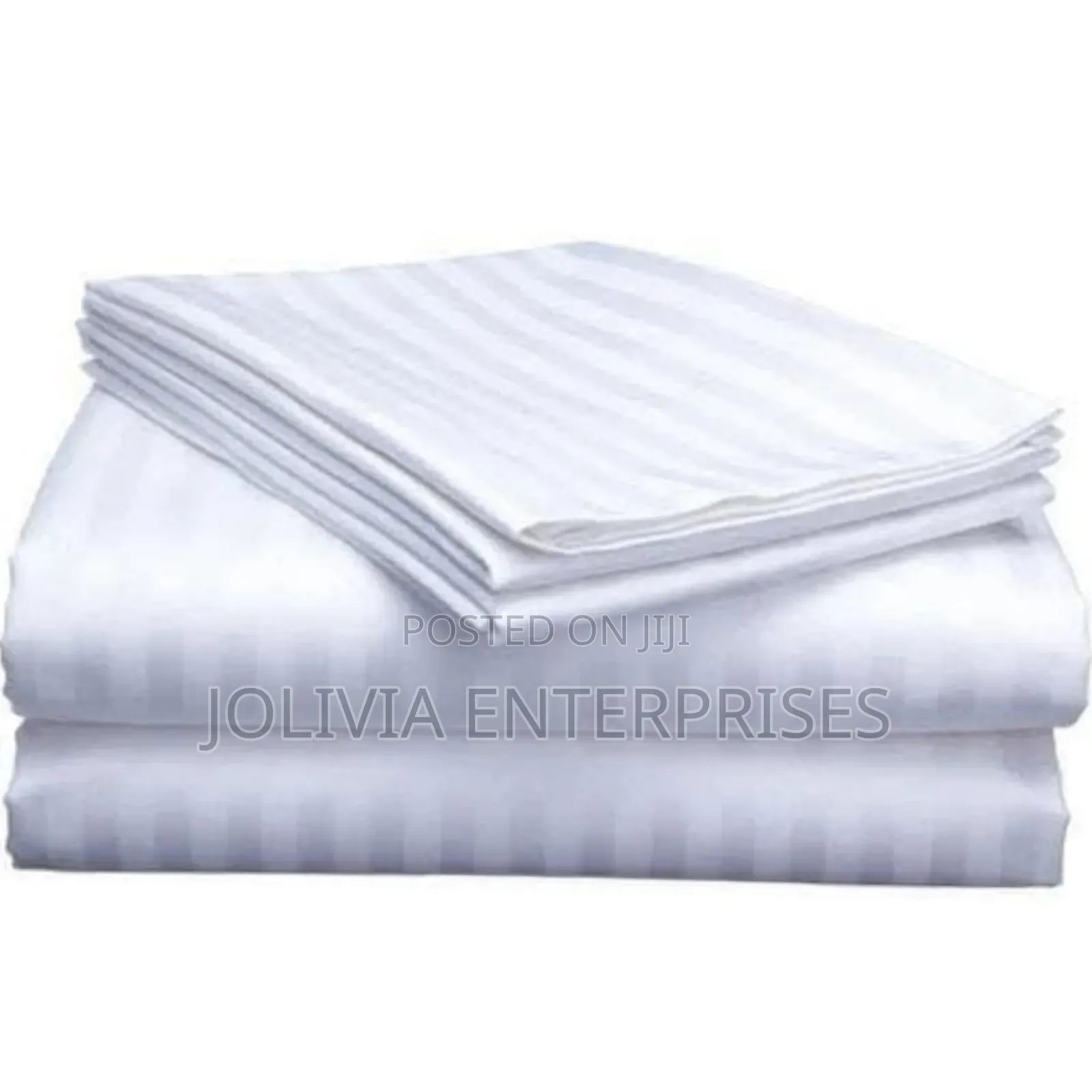 Bnb White Stripes Bedsheet Sets