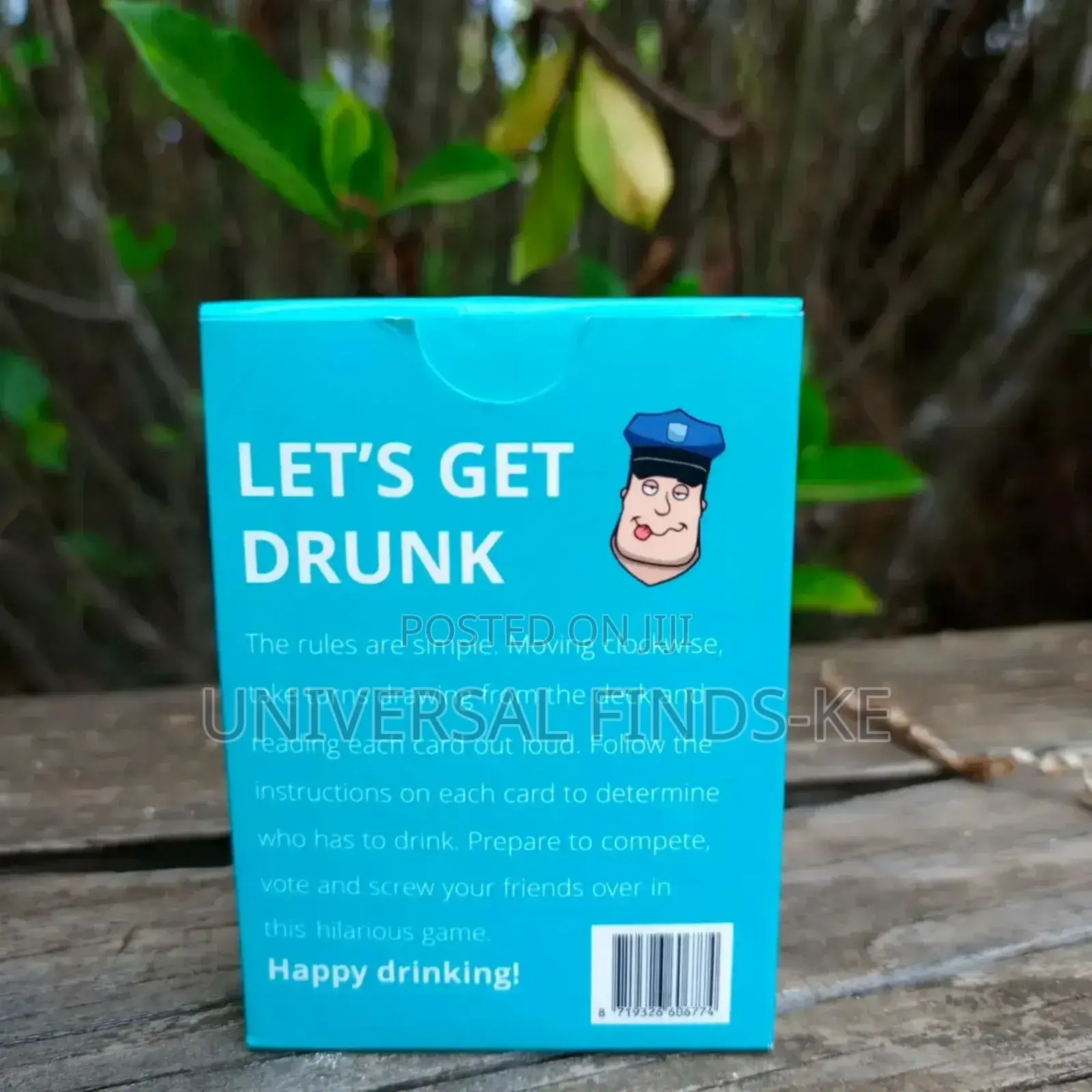 Party Drinking Card Game -Lets Get Drunk