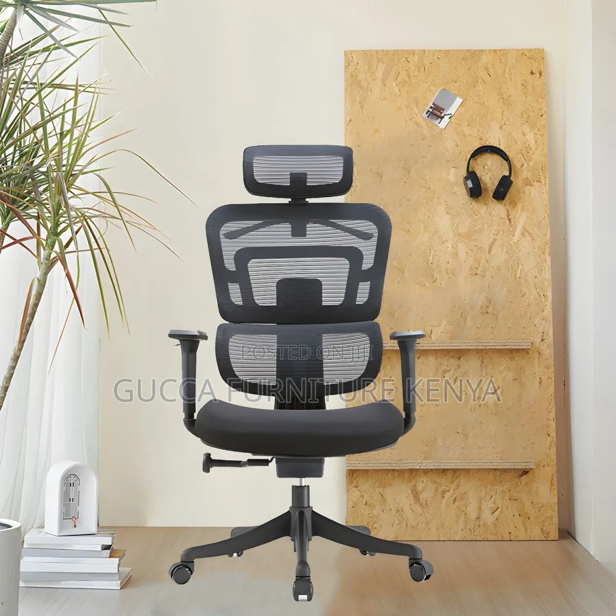 Office Chairs: Adjustable Backrest High Quality Chair