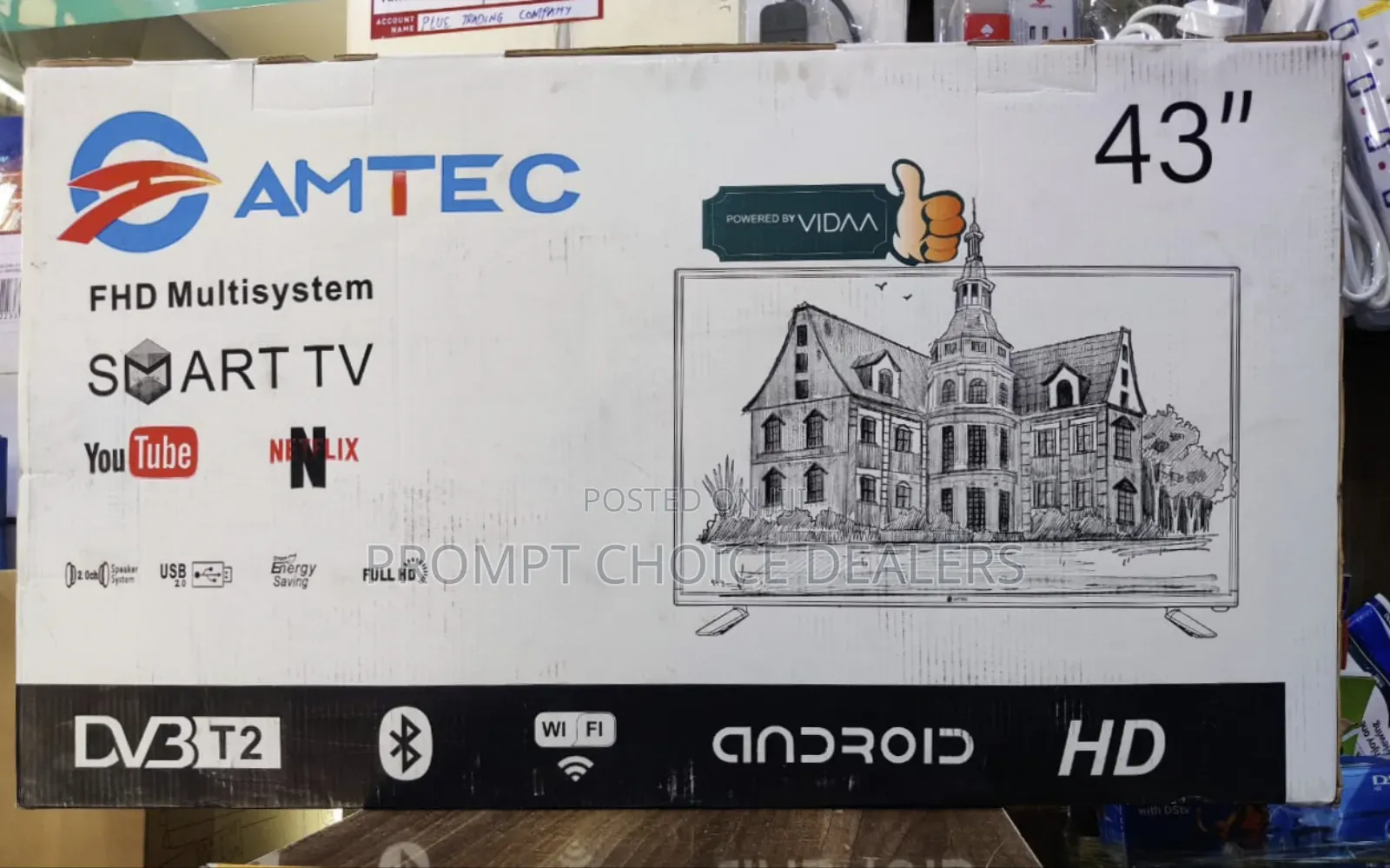 Amtec Tv 43"