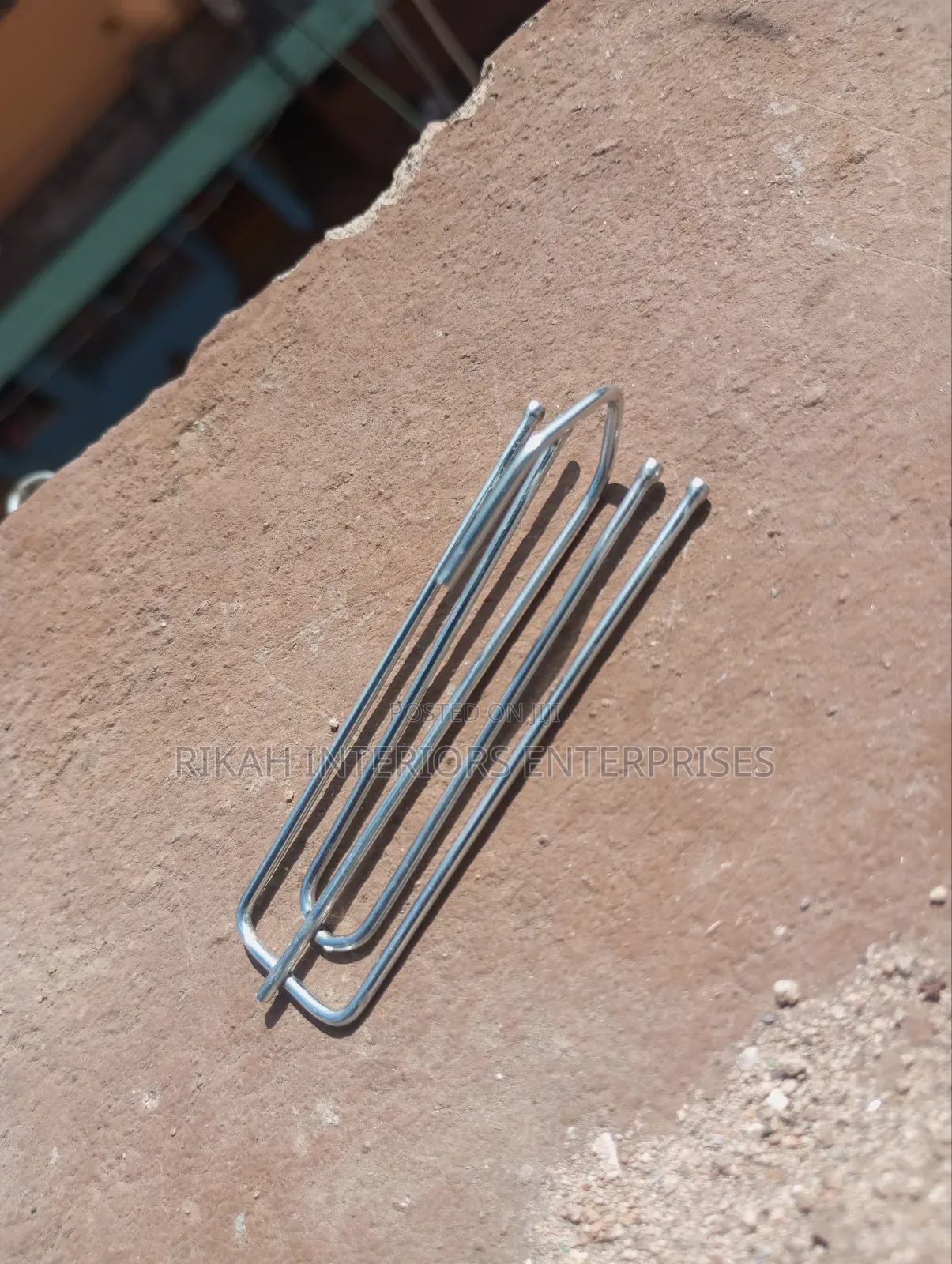Silver Curtain Hooks