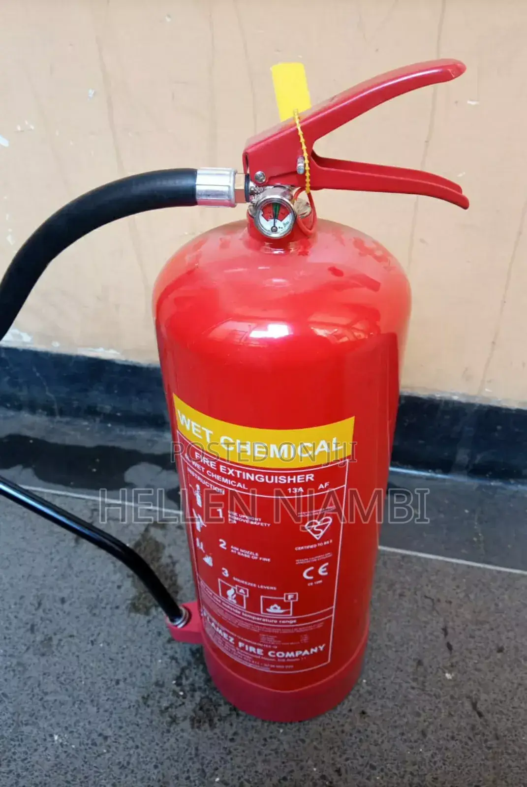Wet Chemical Fire Extinguisher(6kgs)